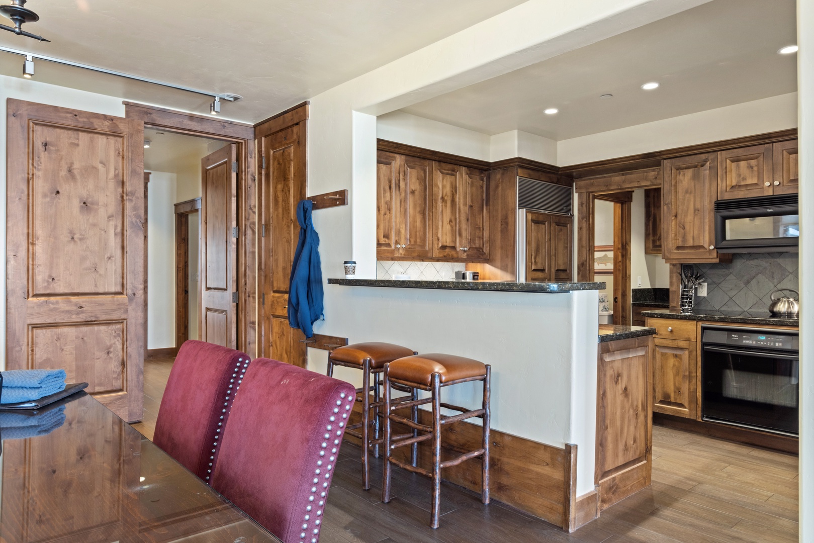 Dining Area looking into Kitchen