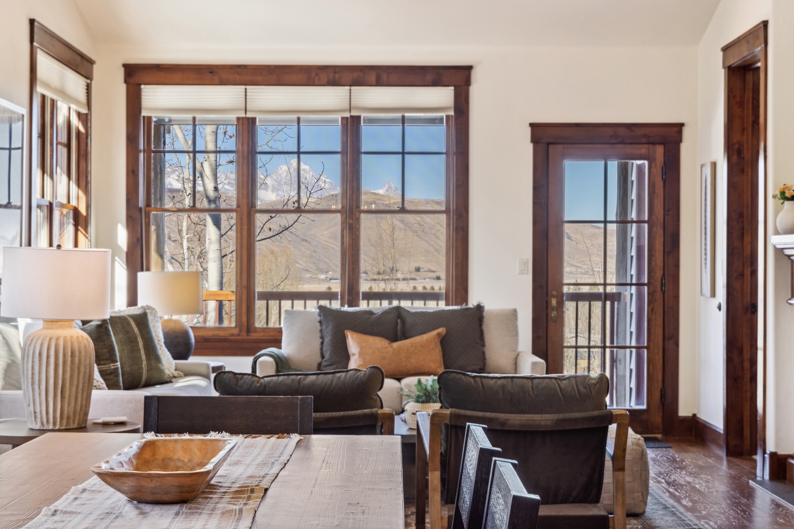 Living Room and Dining Area