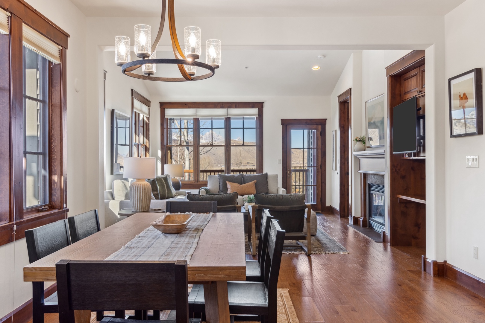 Dining Area looking into Living Room