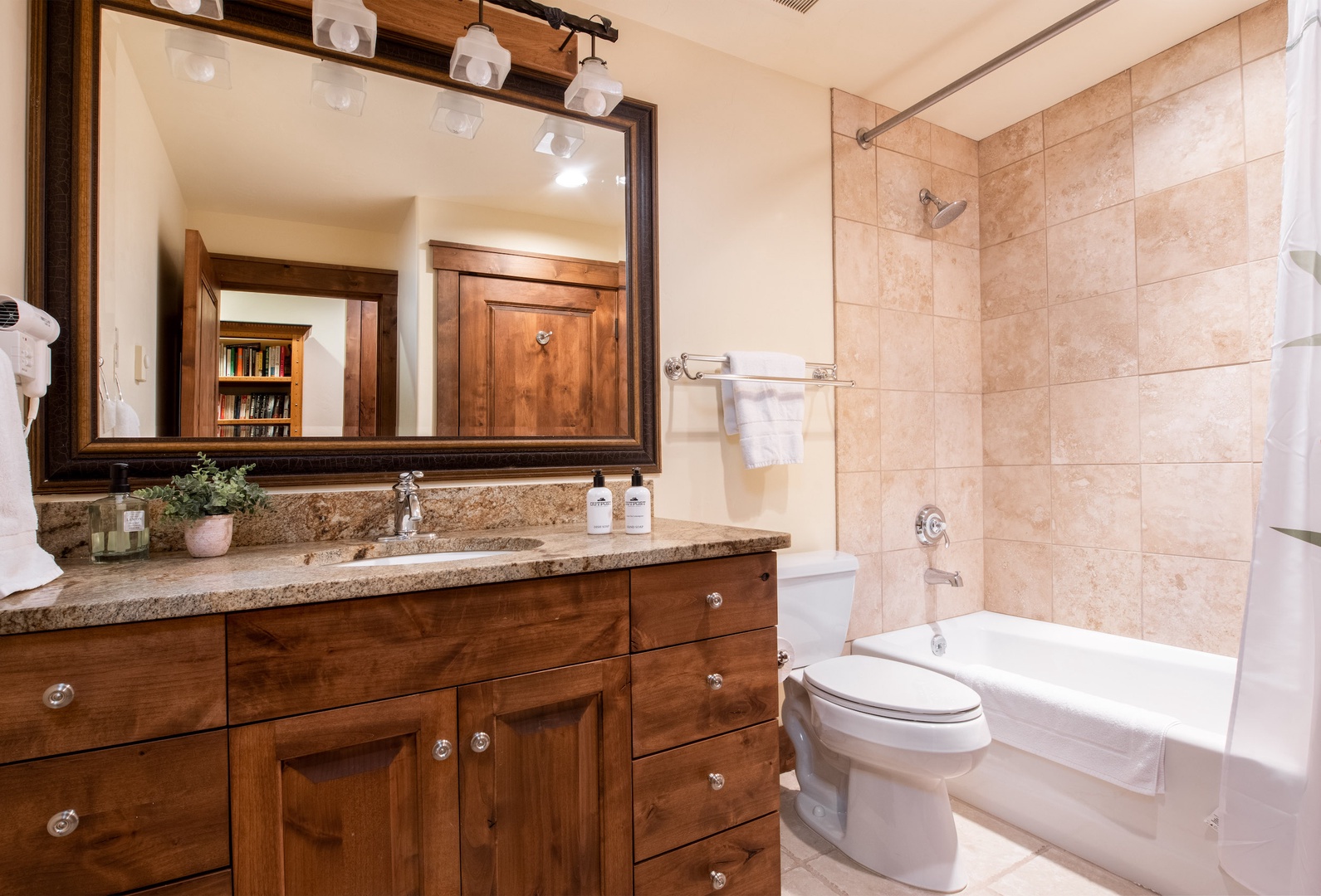 Secondary bathroom