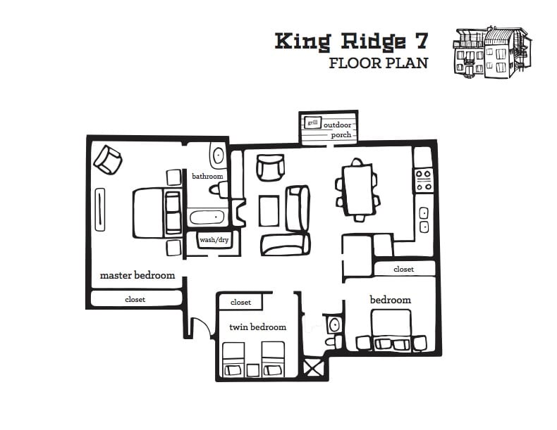 King ridge 7 floorplan