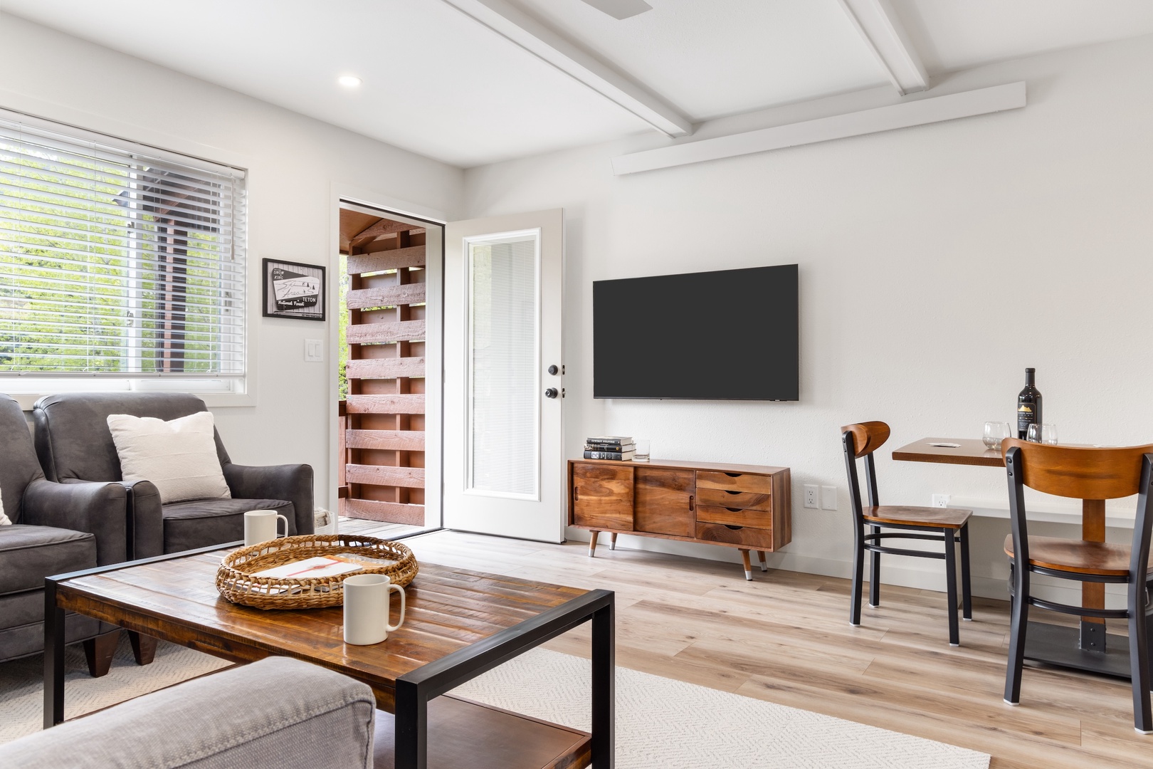 Living Room and Dining Area