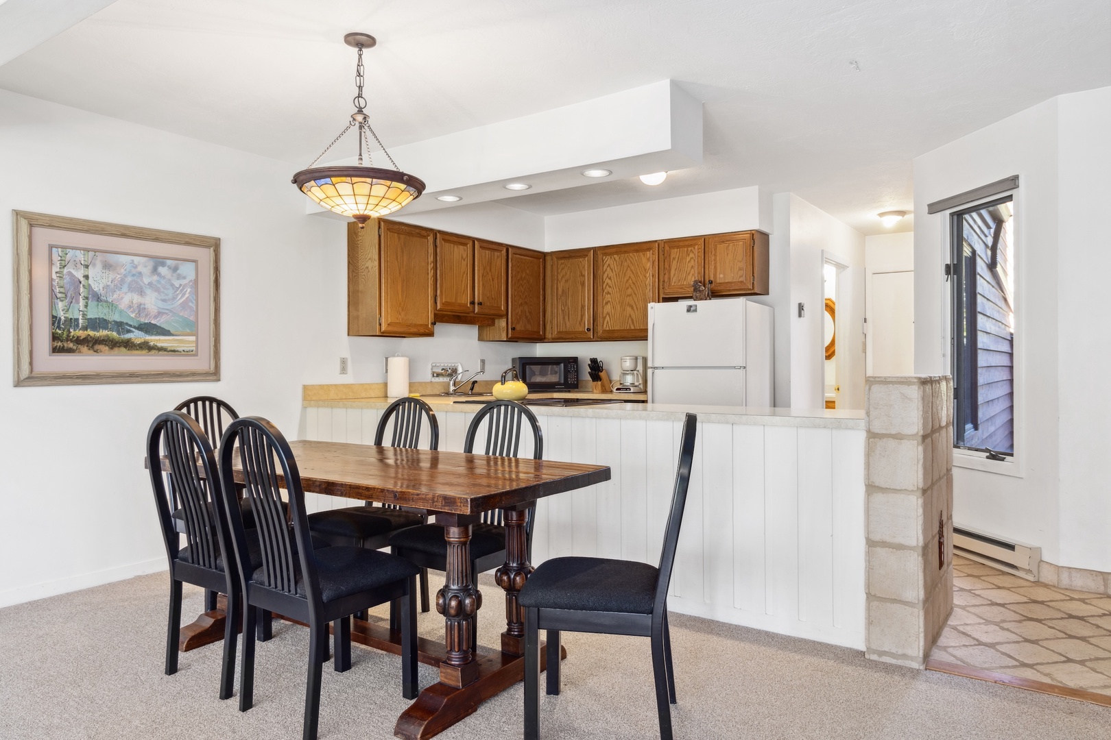 Dining Area and Kitchen