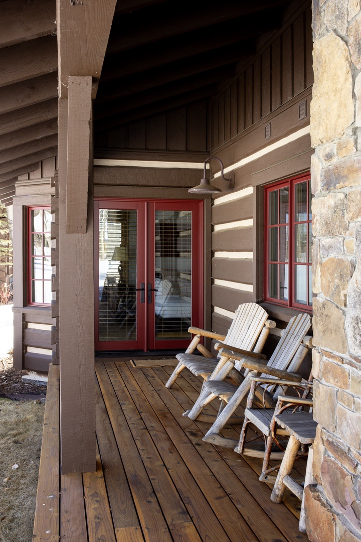 Porch off Primary Bedroom