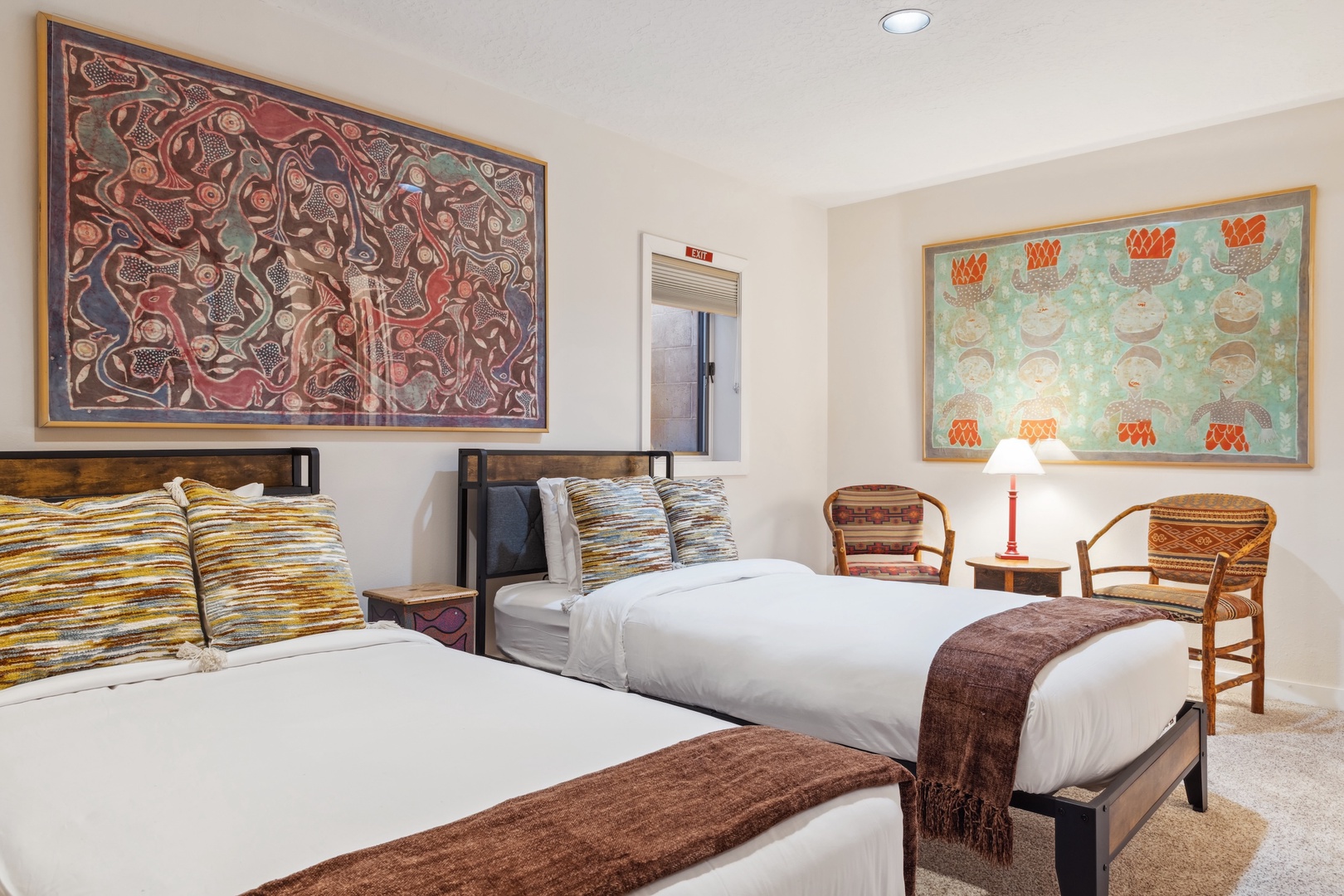 Guest Bedroom - Beds can be converted to a king upon request