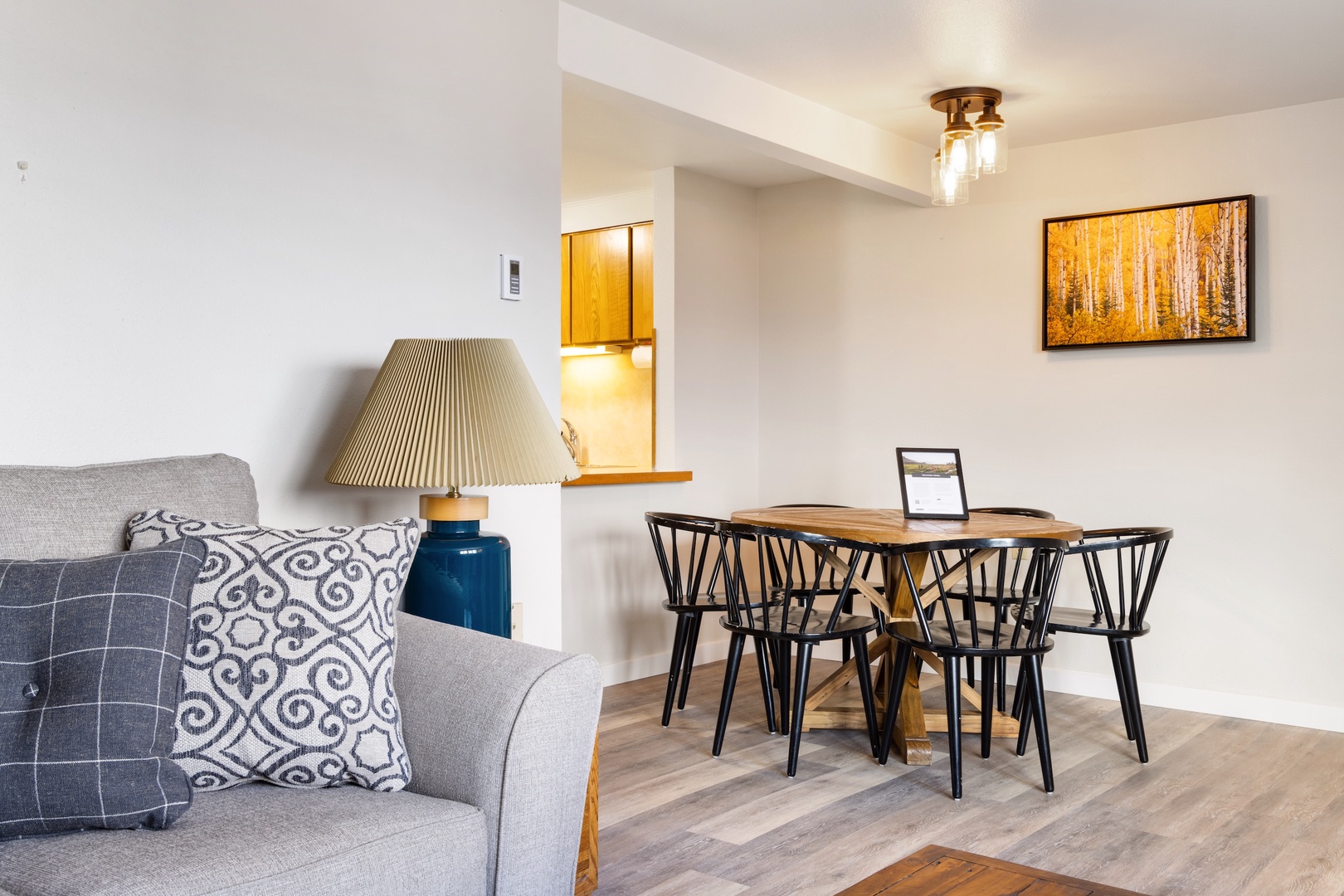 Living Room and Dining Area