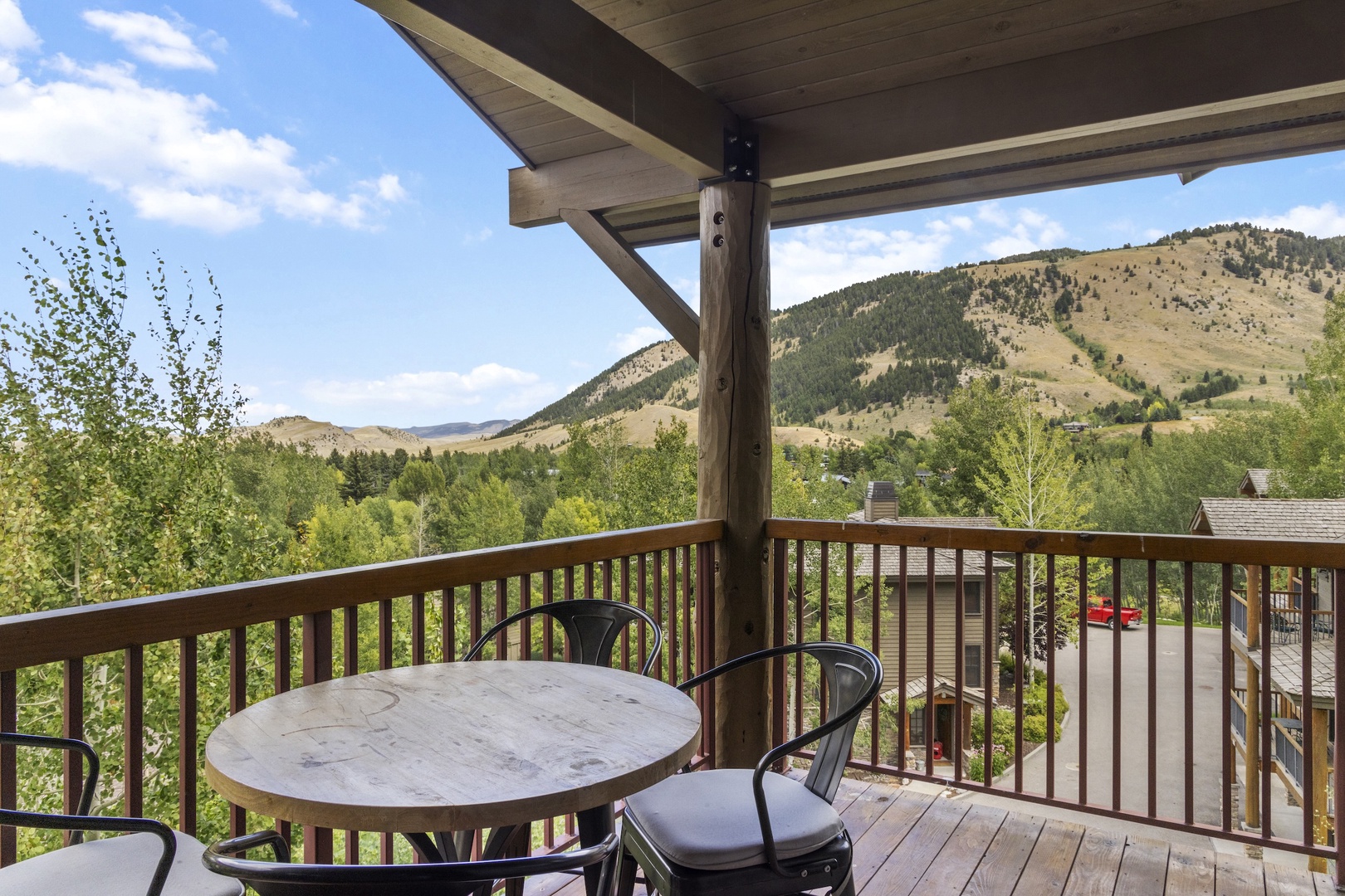 Patio with Teton Views