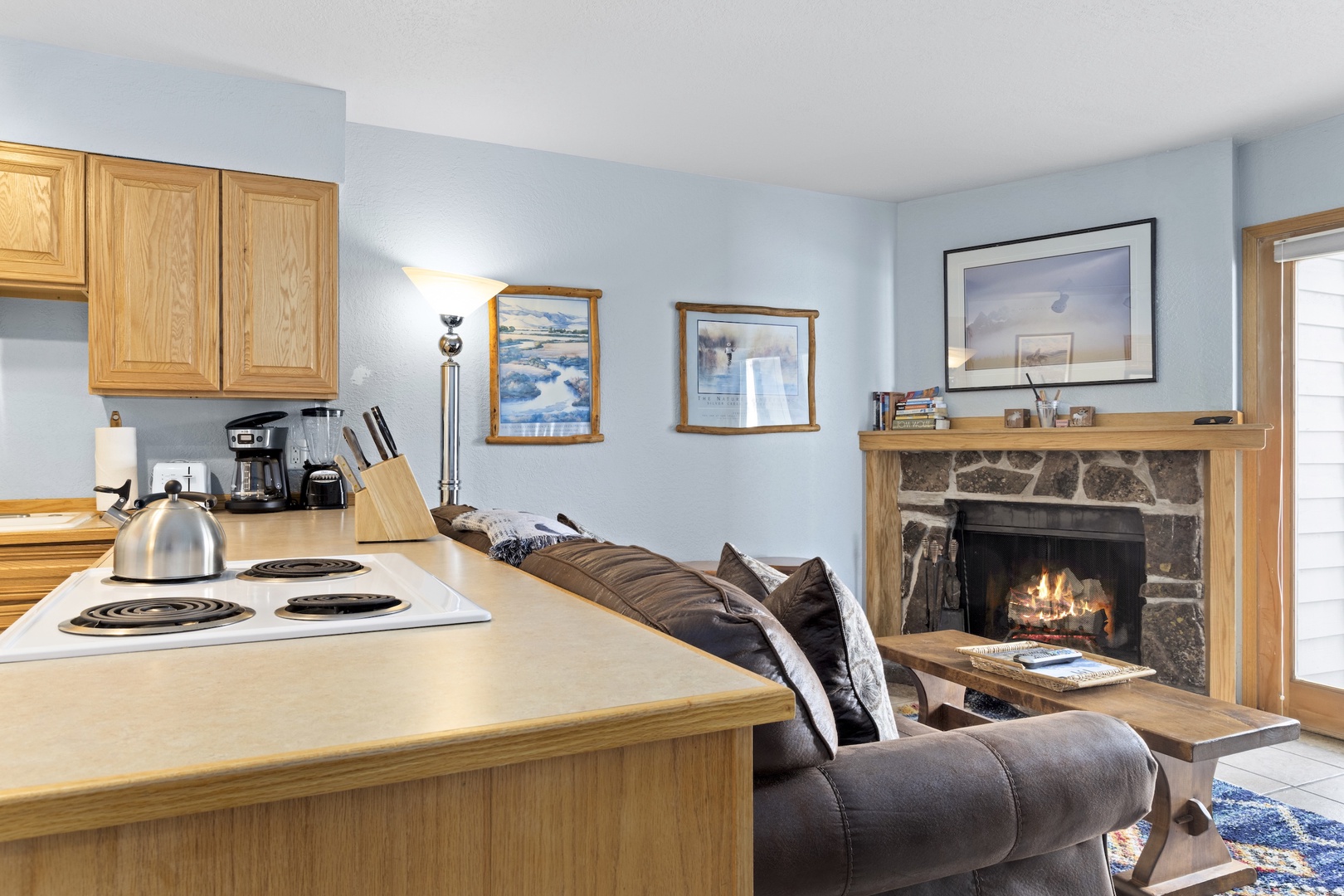 Living Room and Kitchen