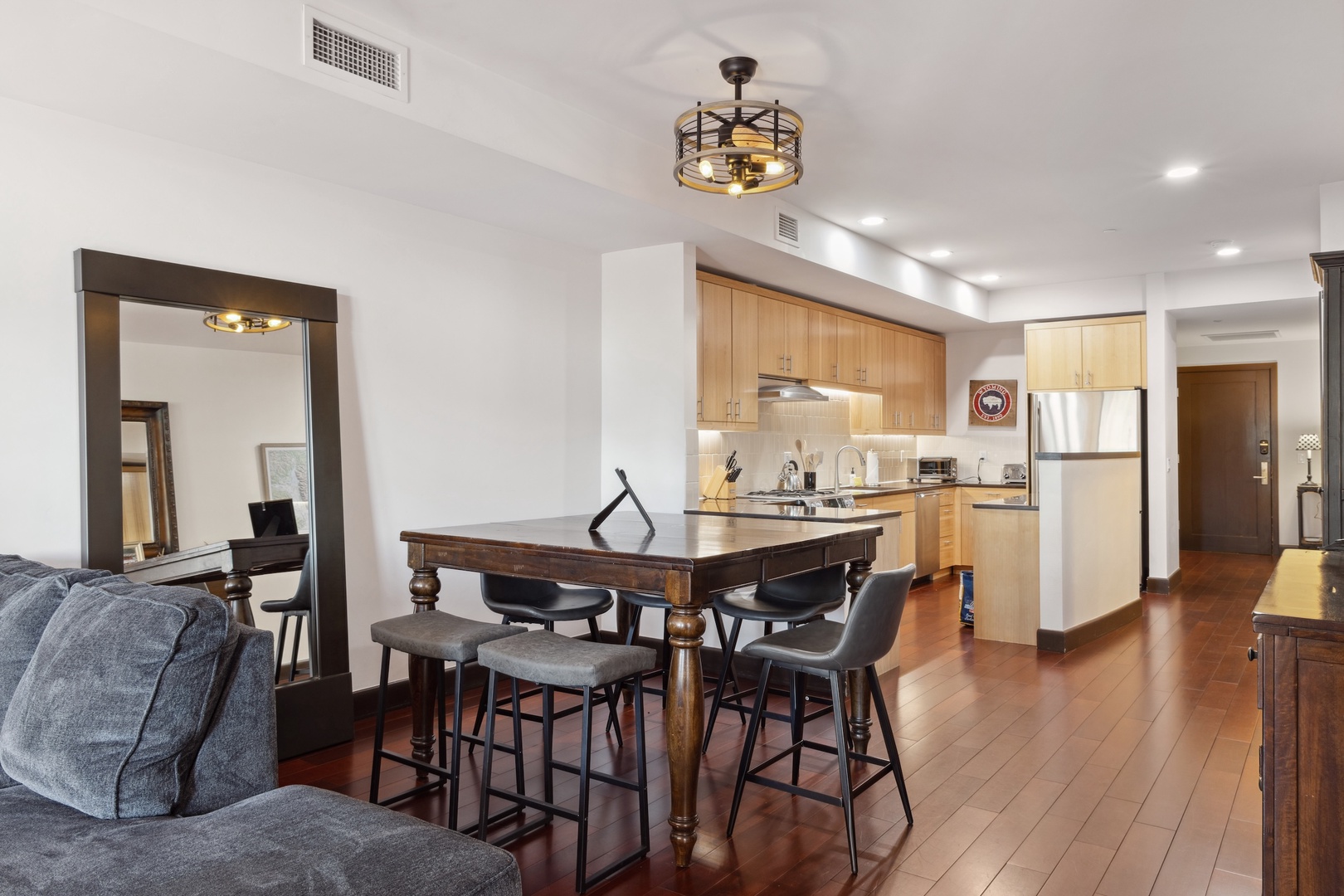 Dining Area and Kitchen