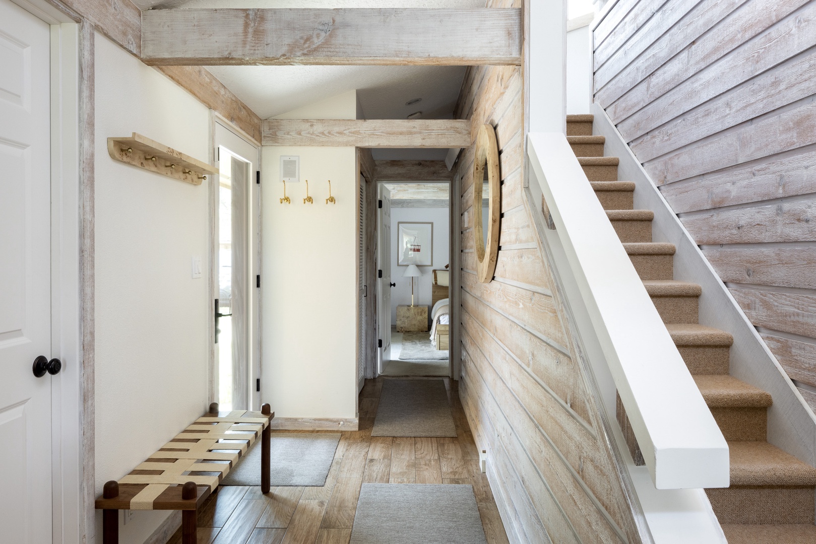 Entry Way and Stairwell to Loft