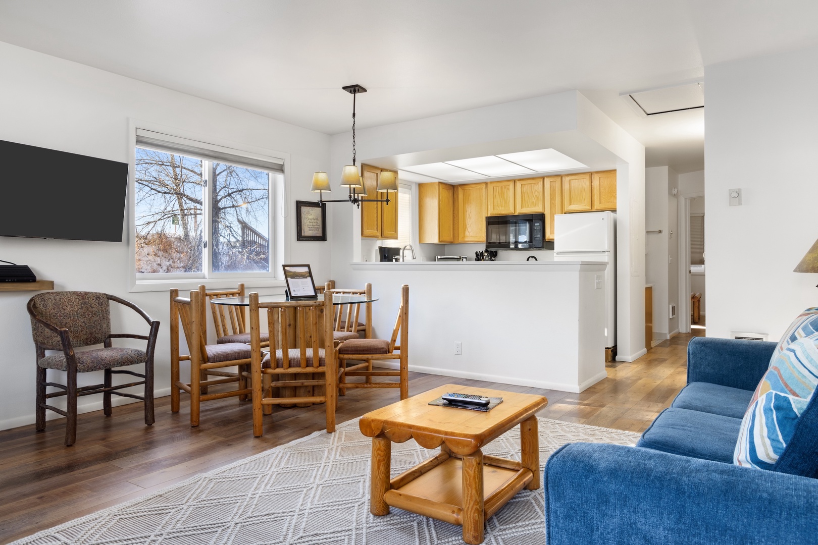 Living room and Dining Area