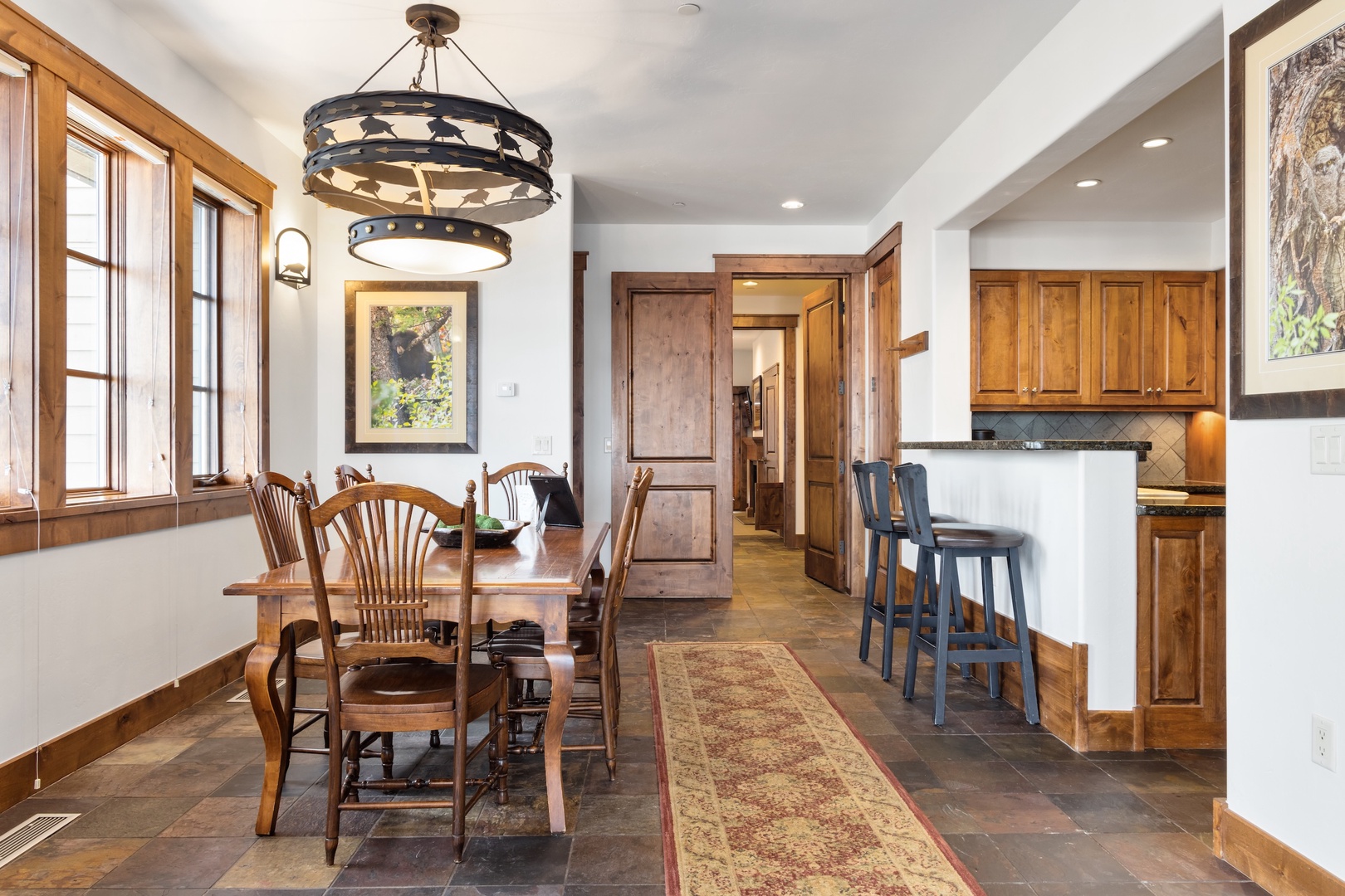 Dining Area and Kitchen
