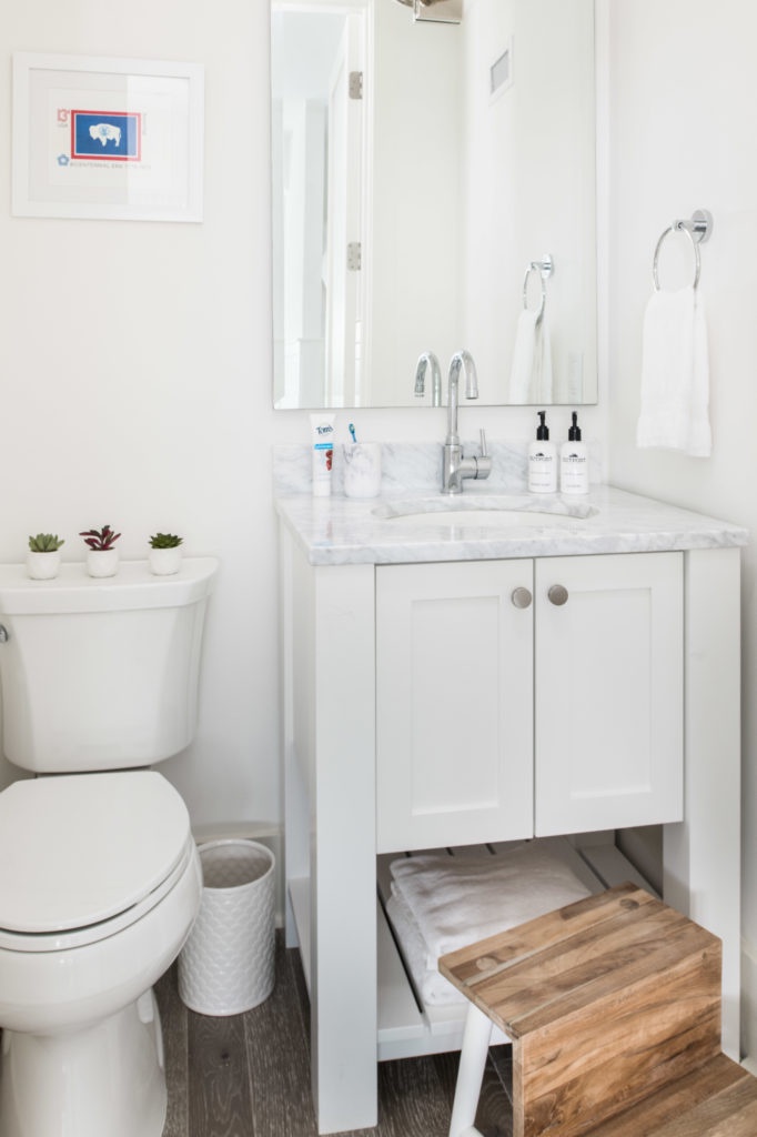 Upstairs Powder Room