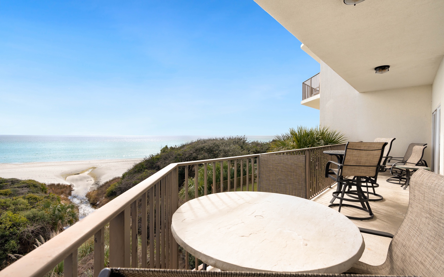 Enjoy breathtaking ocean views from your private balcony, where morning coffee and sunset dinners become magical memories.