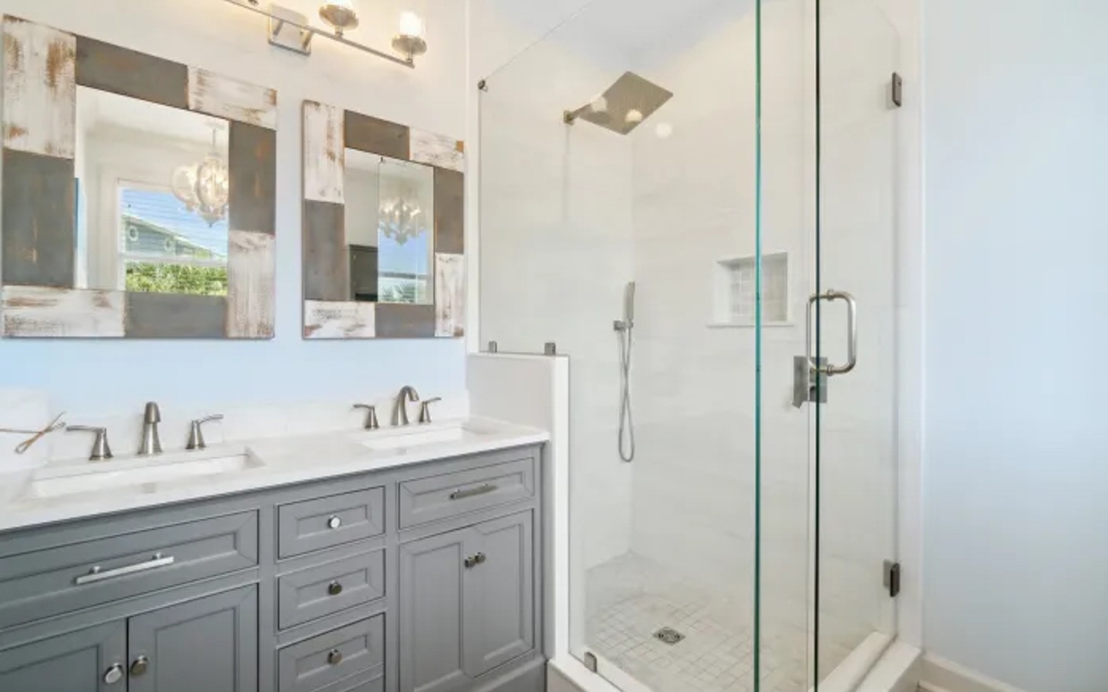 Unwind in your spa-like ensuite with dual vanities and a luxurious glass-enclosed shower designed for pure relaxation.
