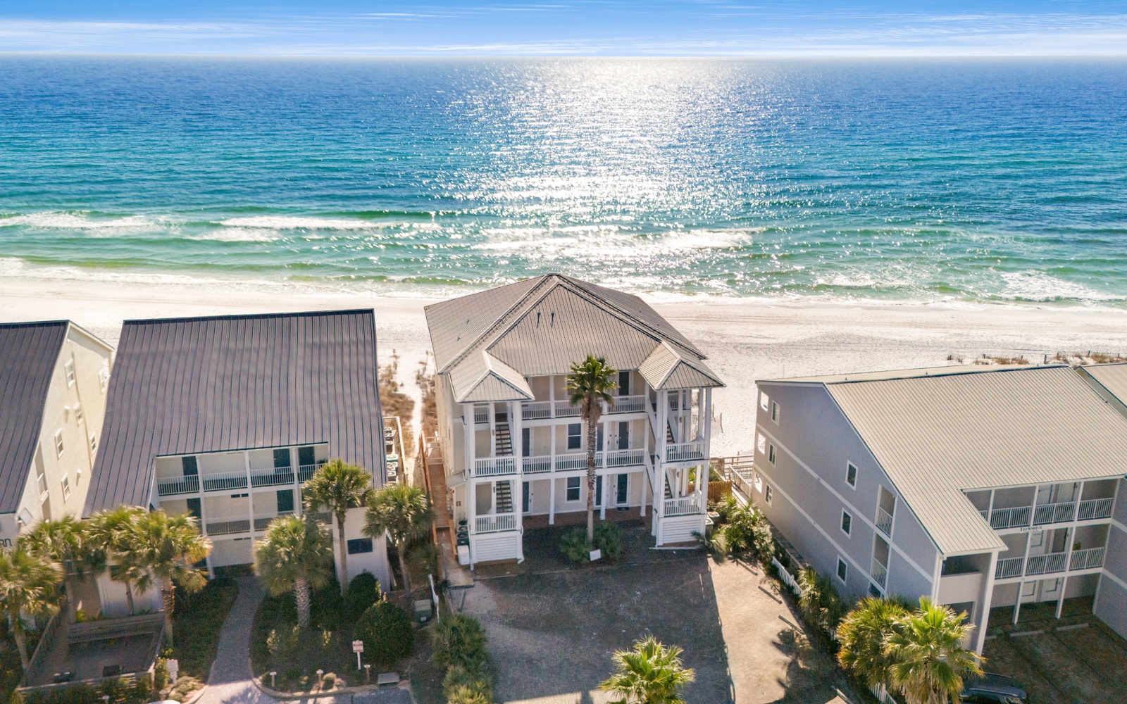 Stunning beachfront properties offering direct access to pristine white sand and crystal-clear waters.