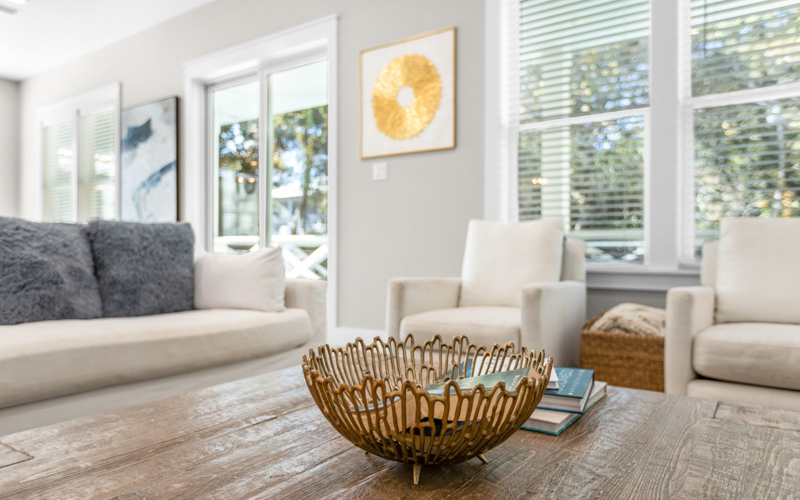 Unwind in your bright, airy living space where natural light streams through large windows, creating the perfect retreat for relaxation.