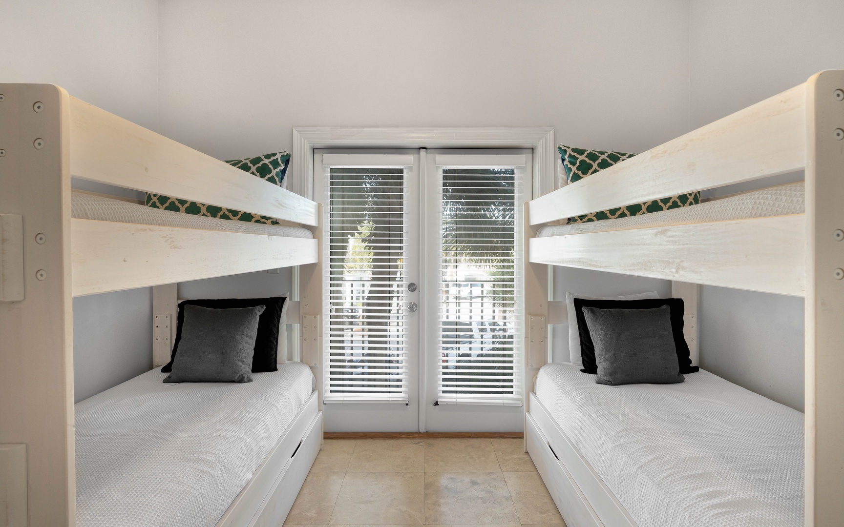 Rest easy in your cozy bunk room where comfort meets fun. Fresh linens and thoughtful touches create the perfect retreat after your adventures.