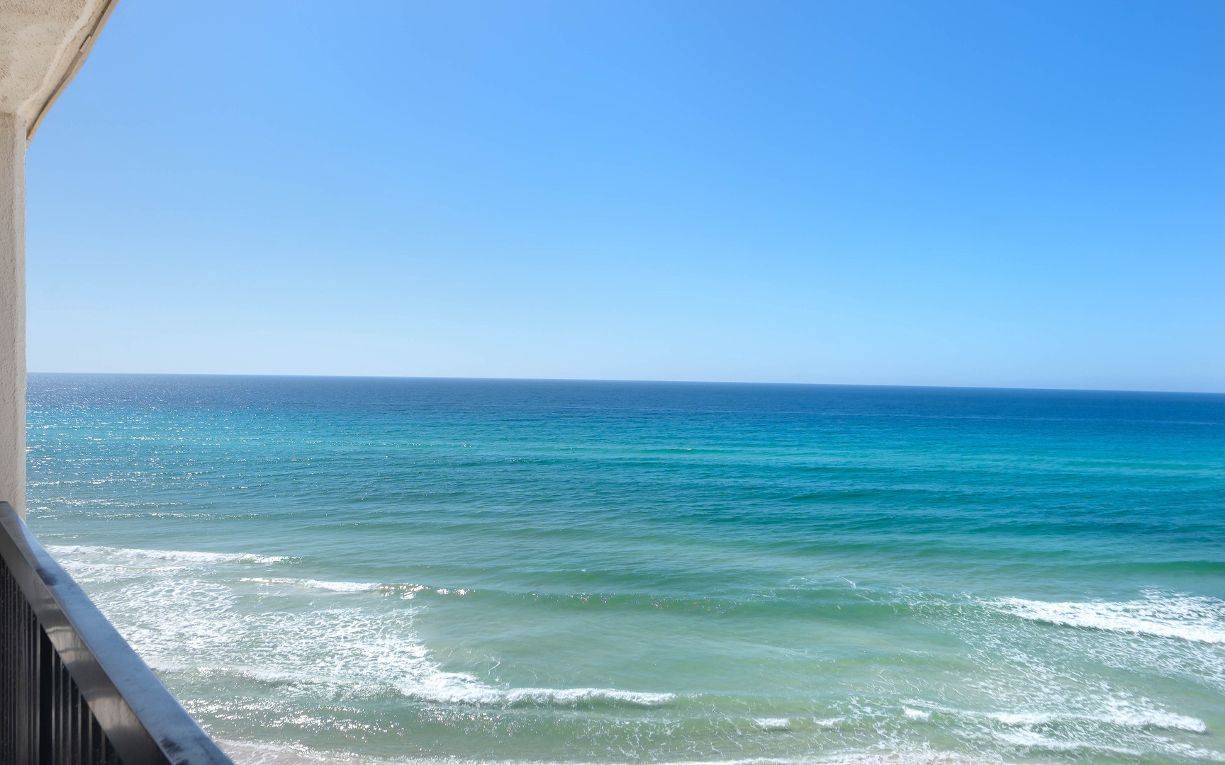 Breathtaking ocean views await you from your private balcony, where turquoise waters meet endless blue skies.