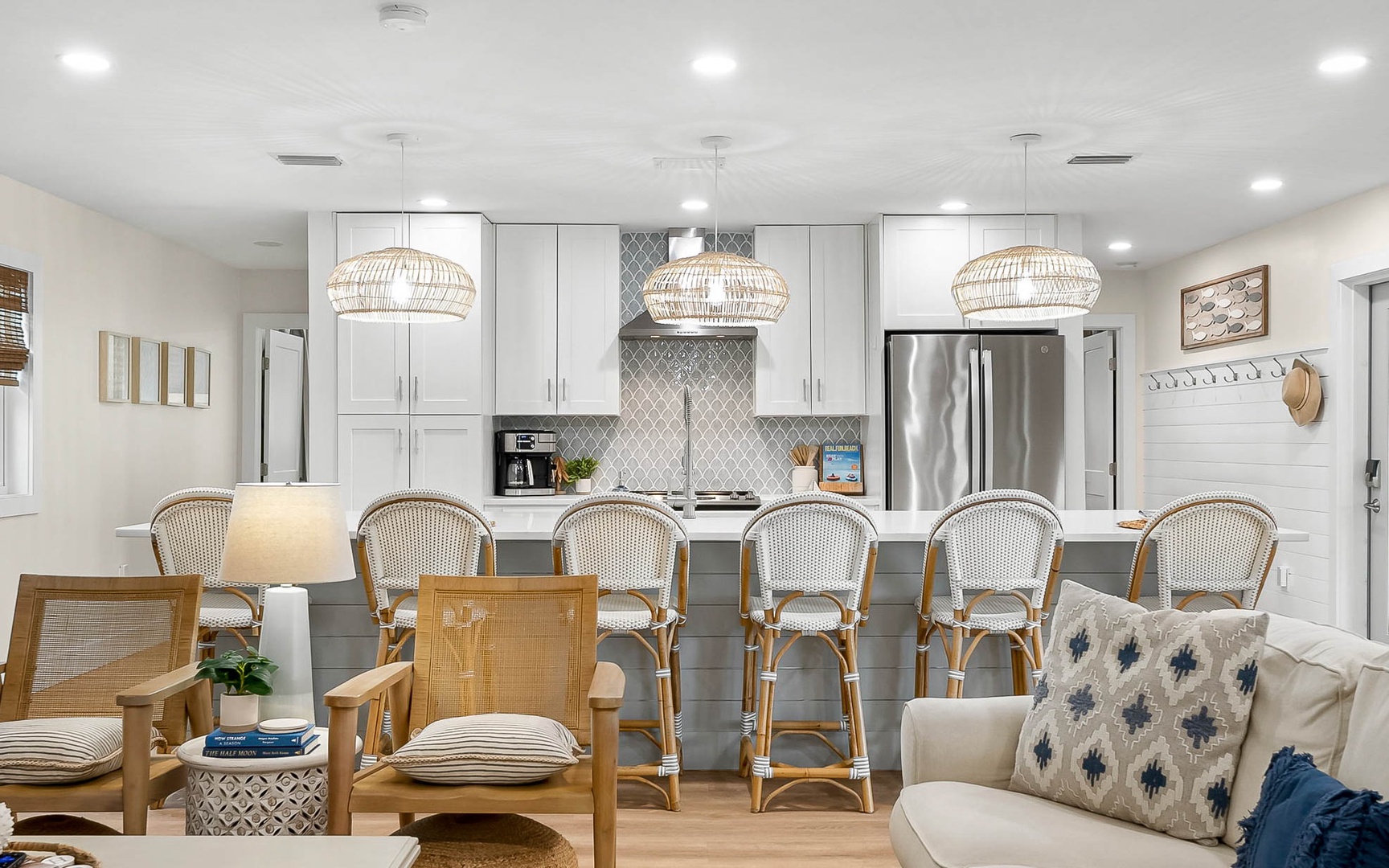 Your spacious kitchen flows seamlessly into the living area, perfect for cooking together while staying connected with family and friends.