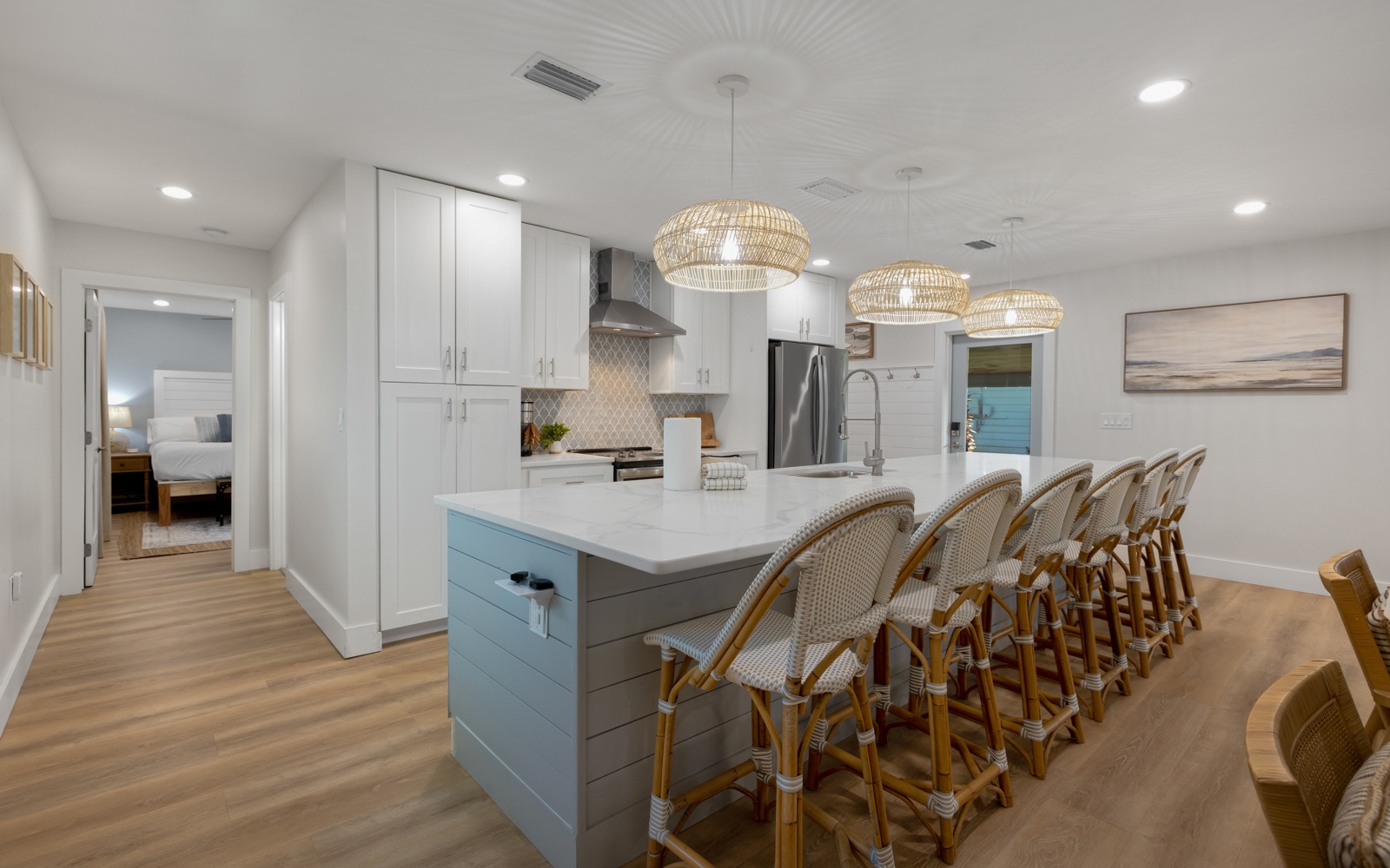 Your chef-worthy kitchen awaits with a spacious island perfect for morning coffee or evening entertaining with friends.
