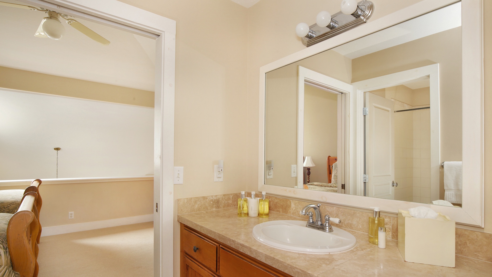 Regency at Poipu Kai #821 - Third Guest Bedroom Bath - Parrish Kauai