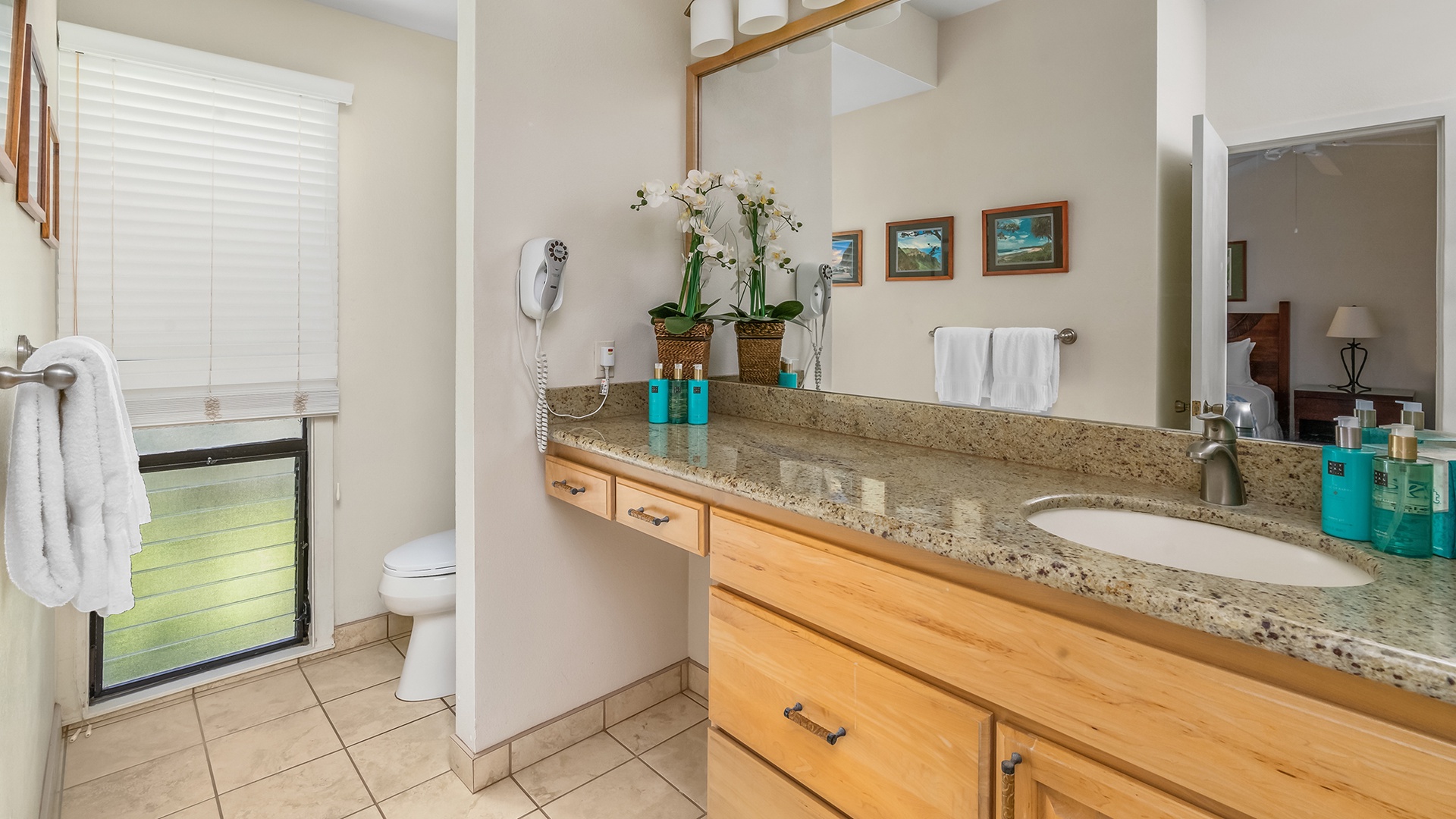 Poipu Sands at Poipu Kai Resort #325 - Guest Bedroom Suite Bath - Parrish Kauai
