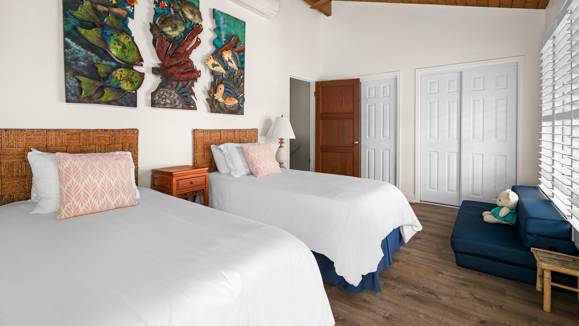 Honu Kai Villas #2 - Second Guest Bedroom - Parrish Kauai