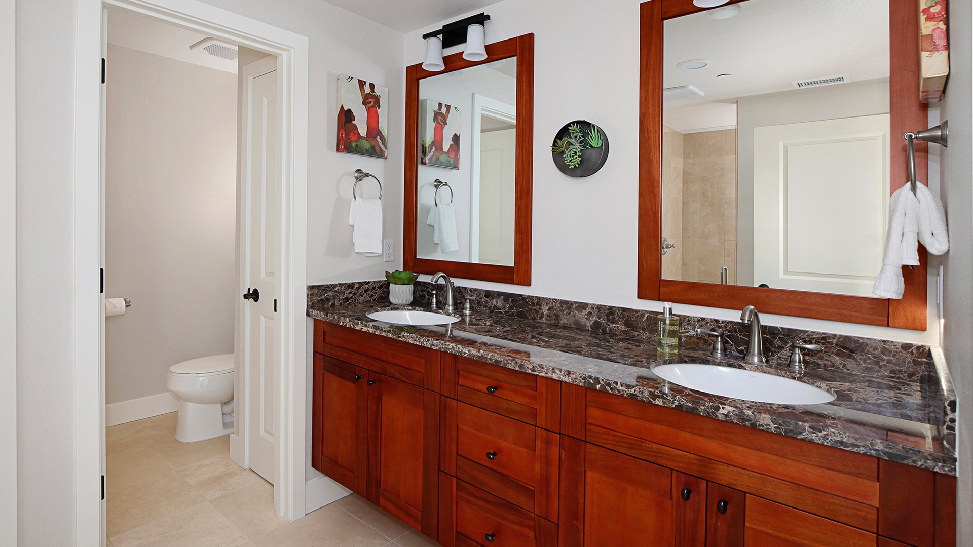 Pili Mai Resort at Poipu #14C - Master Bedroom Suite Bath - Parrish Kauai