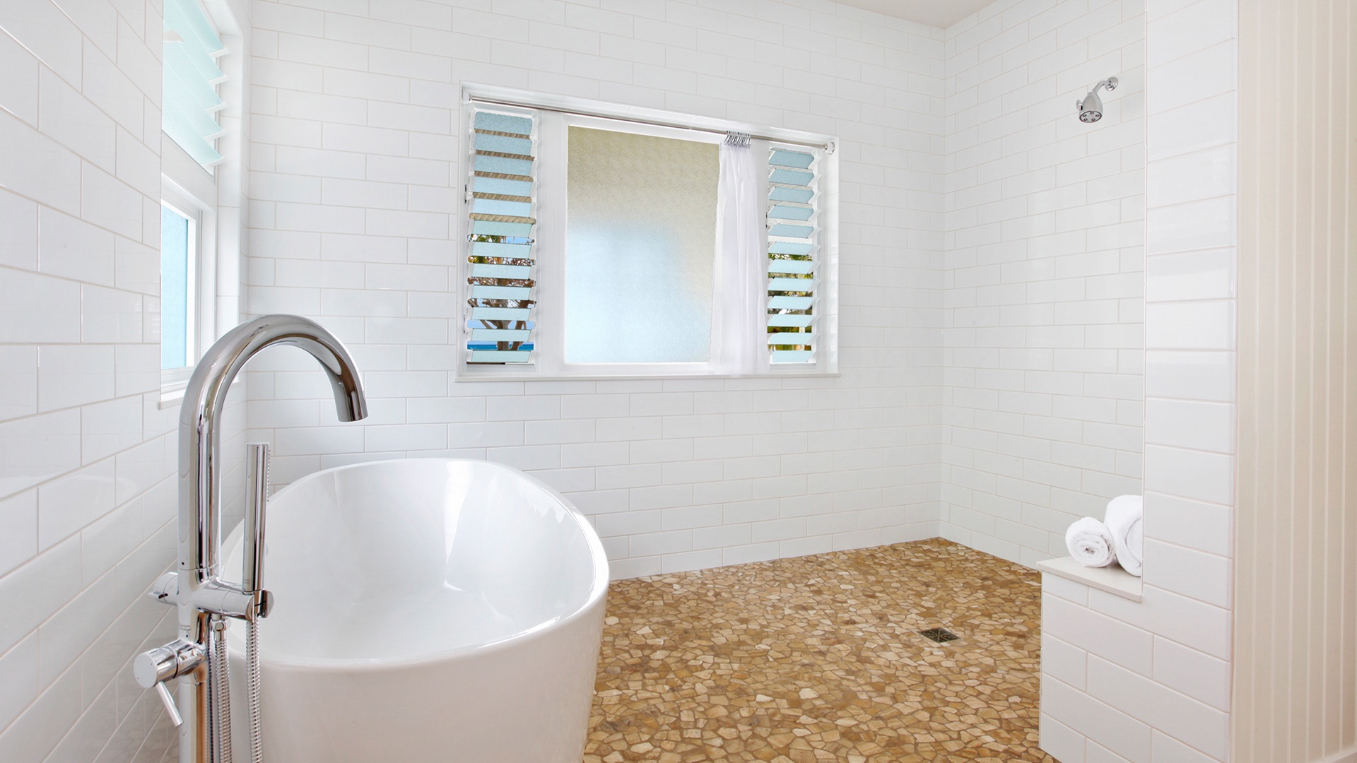 Baby Beach Hale at Poipu - Master Bedroom Suite Bath 2 - Parrish Kauai