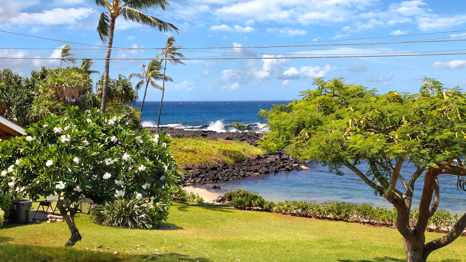 Baby Beach Hale at Poipu - View of Baby Beach & Pacific Blue - Parrish Kauai