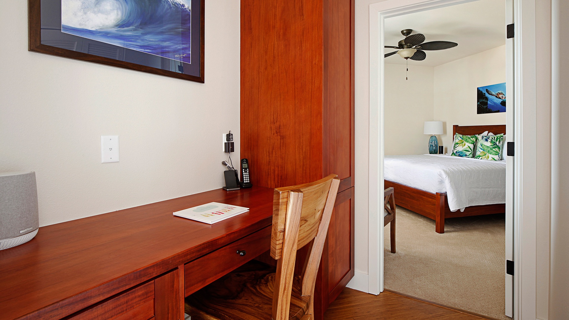 Pili Mai Resort at Poipu #14C - Entry Desk & Laundry Area - Parrish Kauai