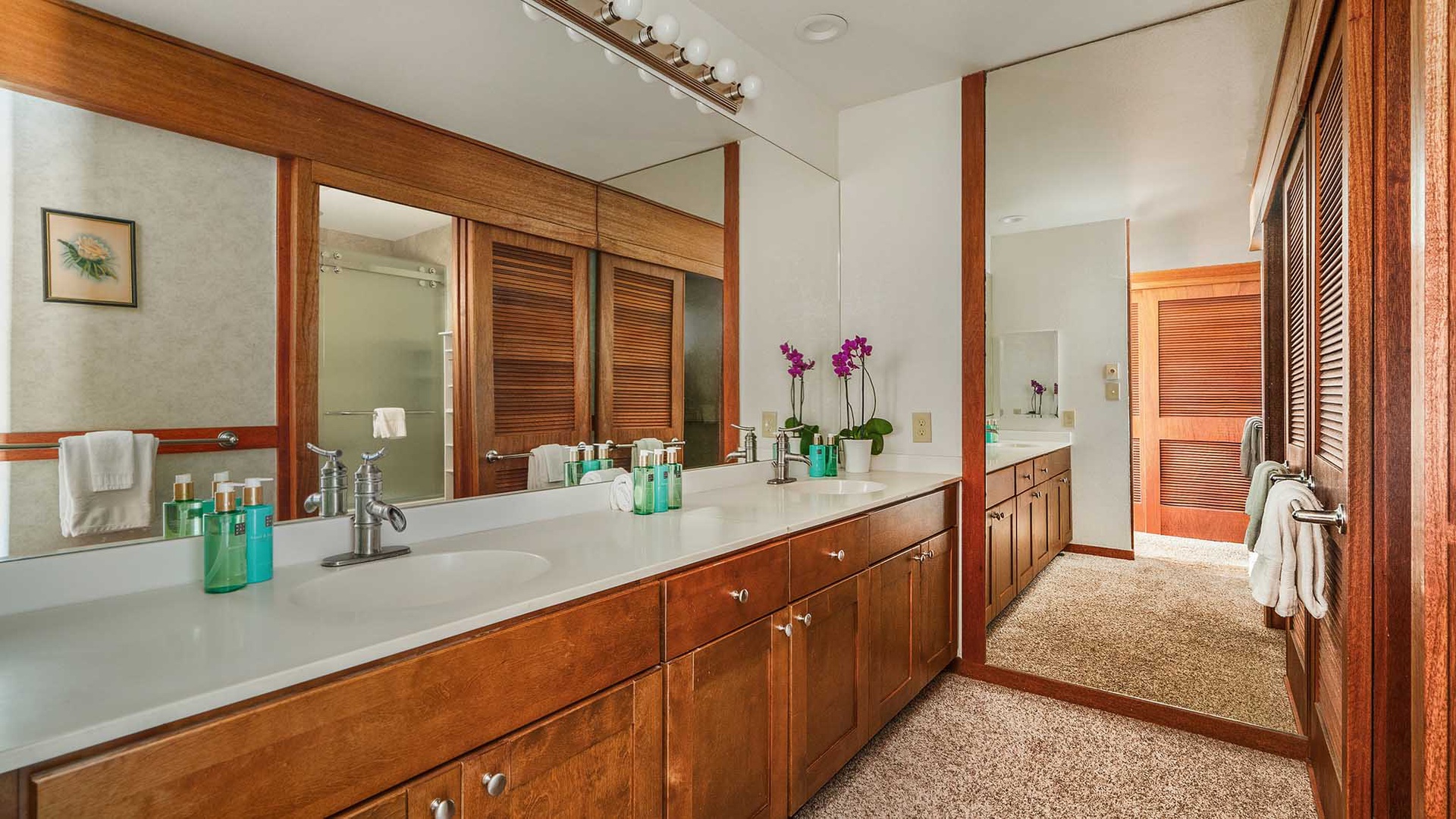 Poipu Kapili Resort #44 - Master Bedroom Bath - Parrish Kauai