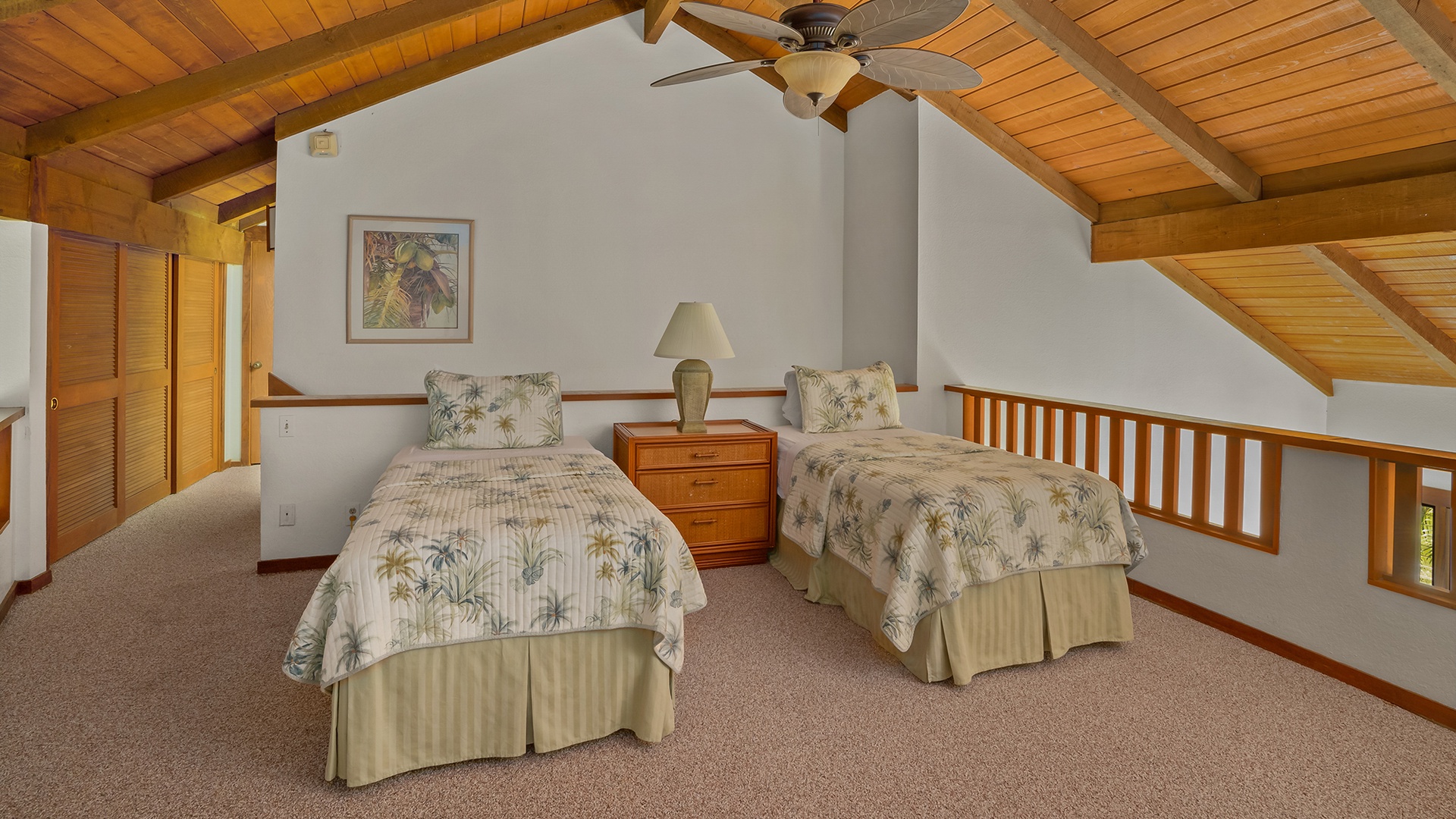 Waikomo Stream Villas #431 - Guest Bedroom Suite Loft - Parrish Kauai