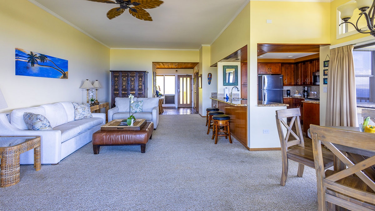 Kapalua Ridge Villas #922 - Living Great Room - Parrish Maui