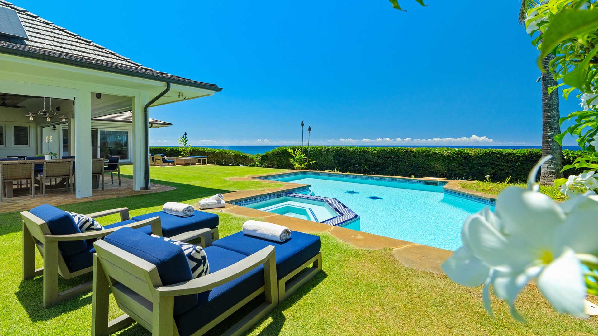 Honu Hale at Poipu - Oceanfront Pool & Spa - Parrish Kauai