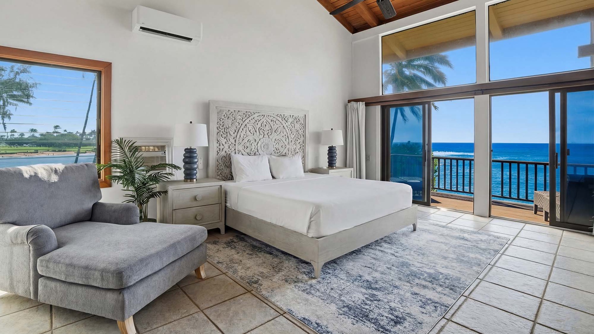 Hale Hokuu Too at Kukuiula Bay - Upper Level Primary Bedroom Suite - Parrish Kauai