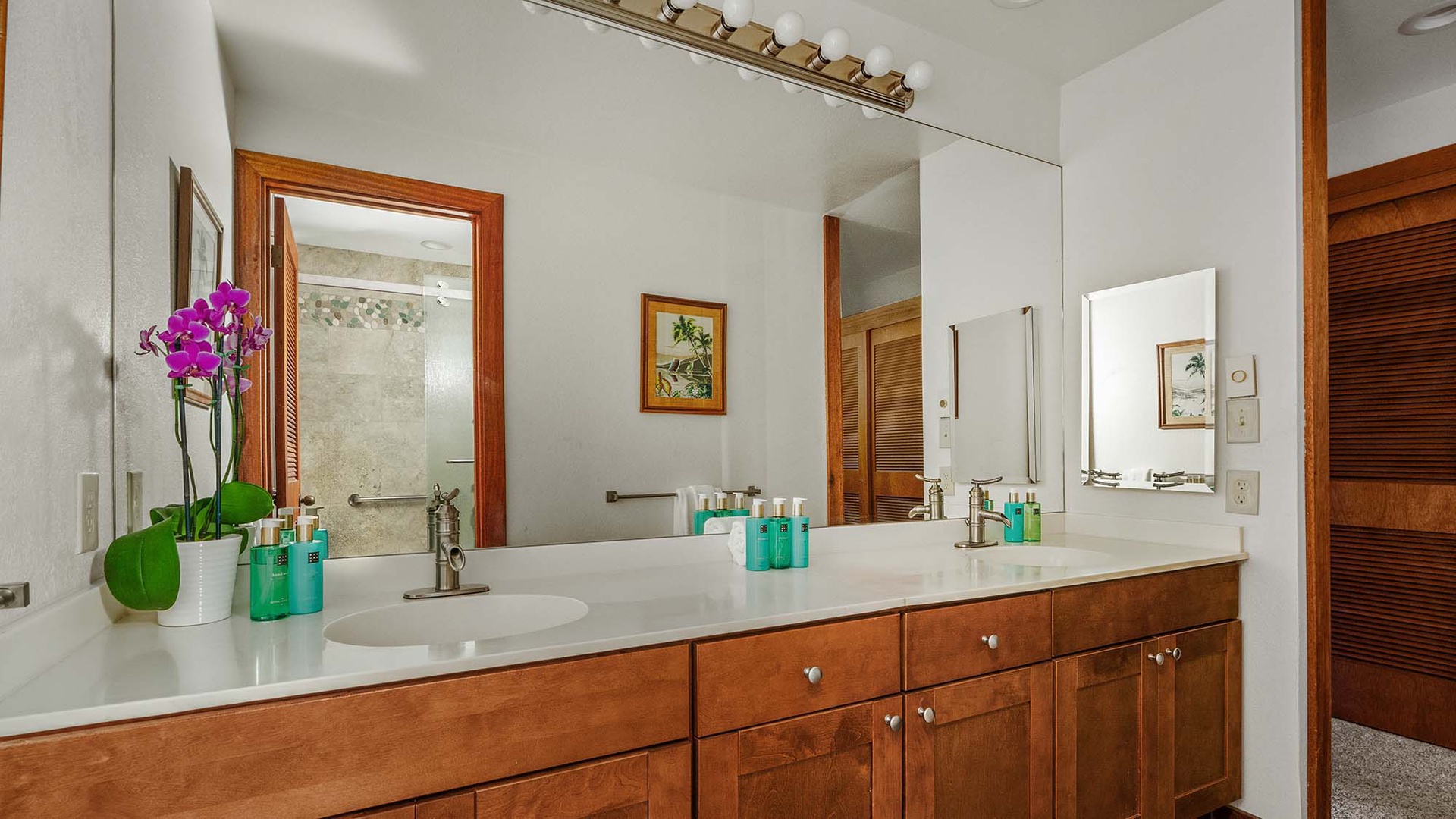 Poipu Kapili Resort #44 - Second Bedroom Bath - Parrish Kauai