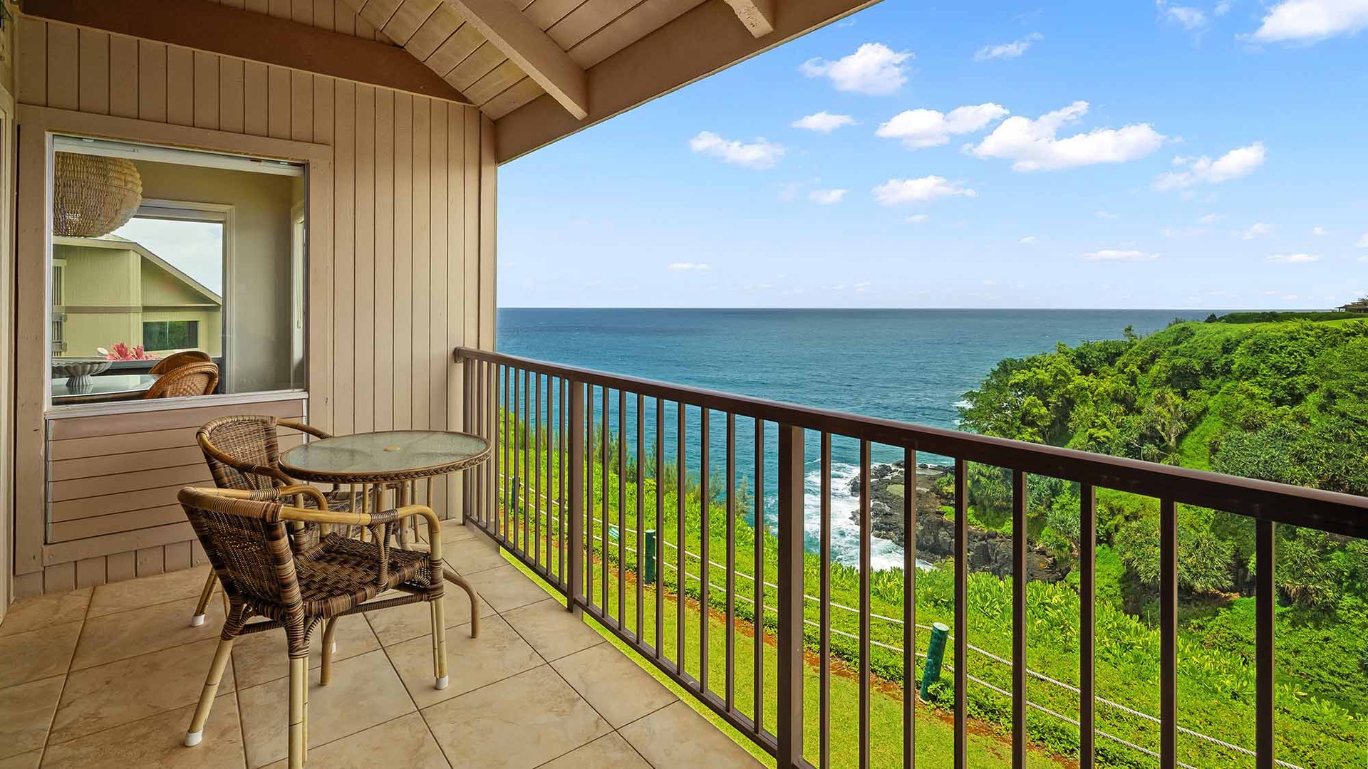 Pali Ke Kua #227 - Oceanfront Lanai - Parrish Kauai