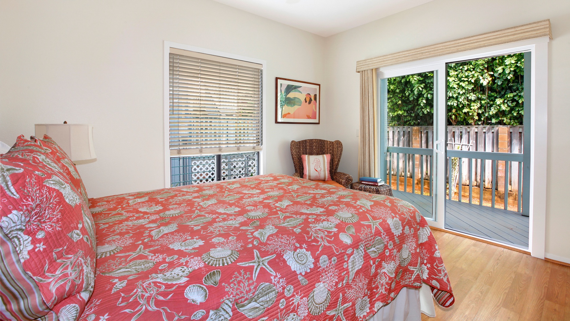Baby Beach Hale at Poipu - Second Guest Bedroom - Parrish Kauai
