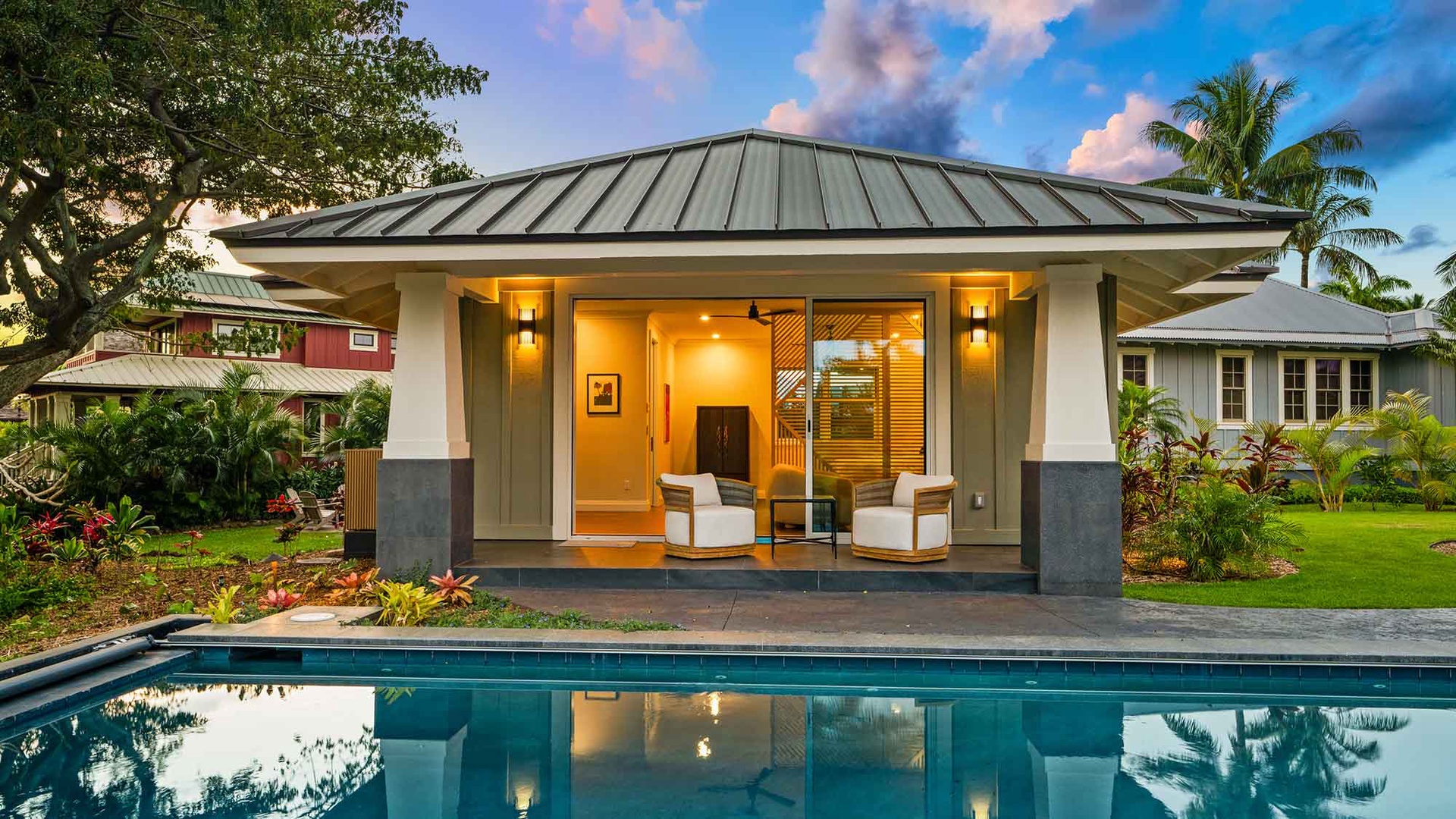 Kukuiula Makai Cottage #33 - Poolside Ohana & Lanai - Parrish Kauai