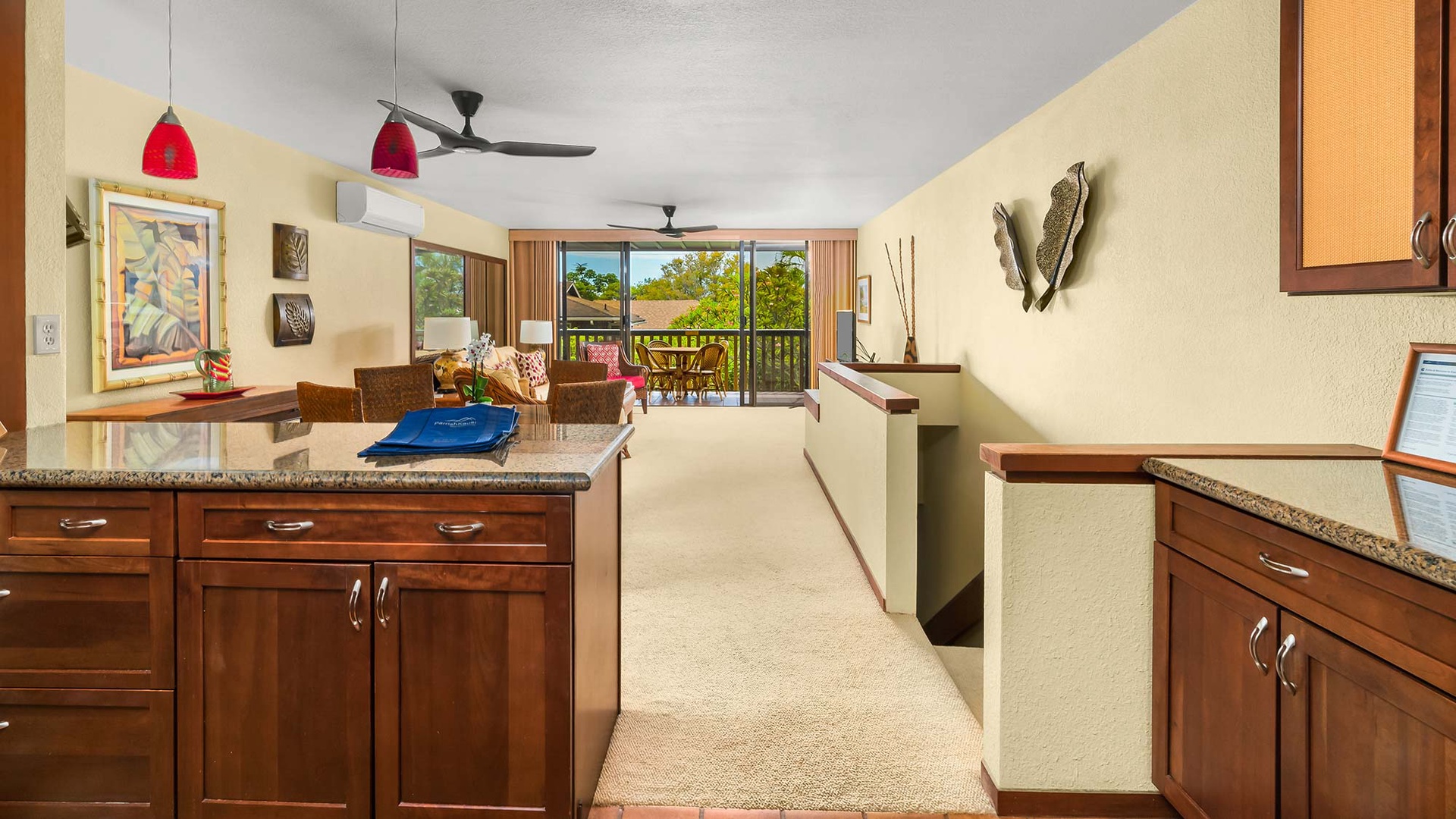 Nihi Kai Villas at Poipu #501 - Entry & Kitchen - Parrish Kauai