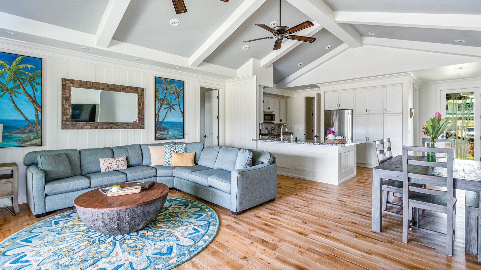 Hale Hiwa Hiwa - Living Great Room - Parrish Kauai
