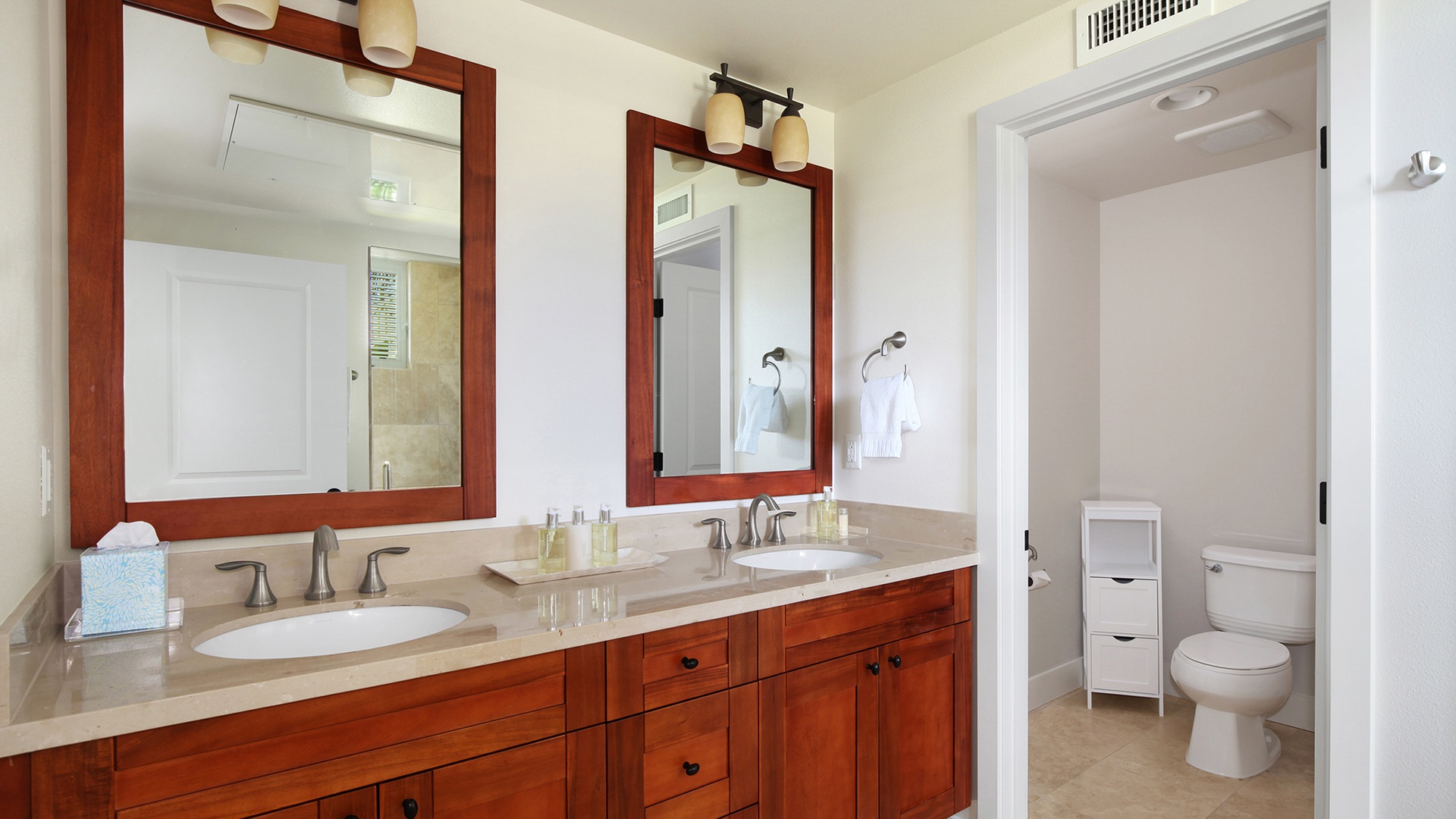 Pili Mai Resort at Poipu #08F - Master Bedroom Suite Bath - Parrish Kauai