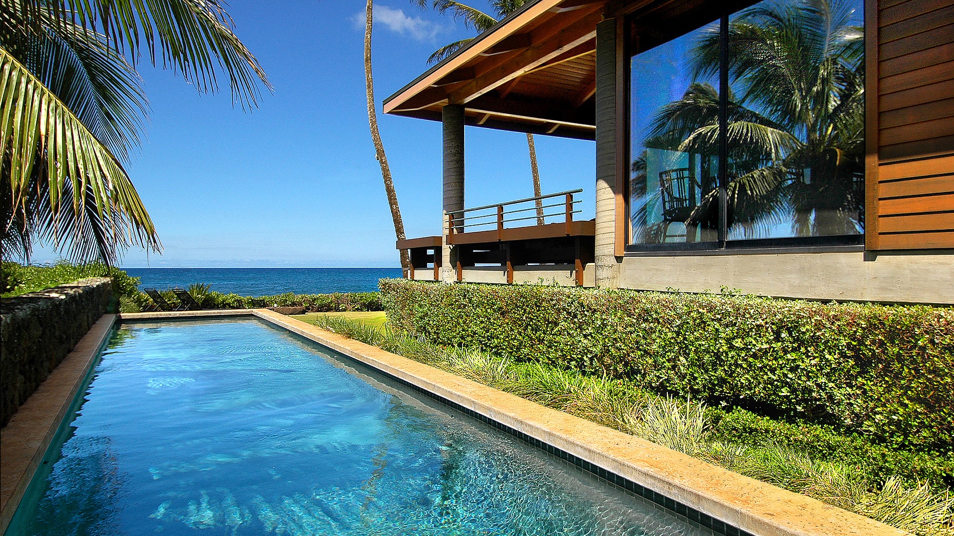 Hale Makai - Oceanfront Swimming Pool - Parrish Kauai