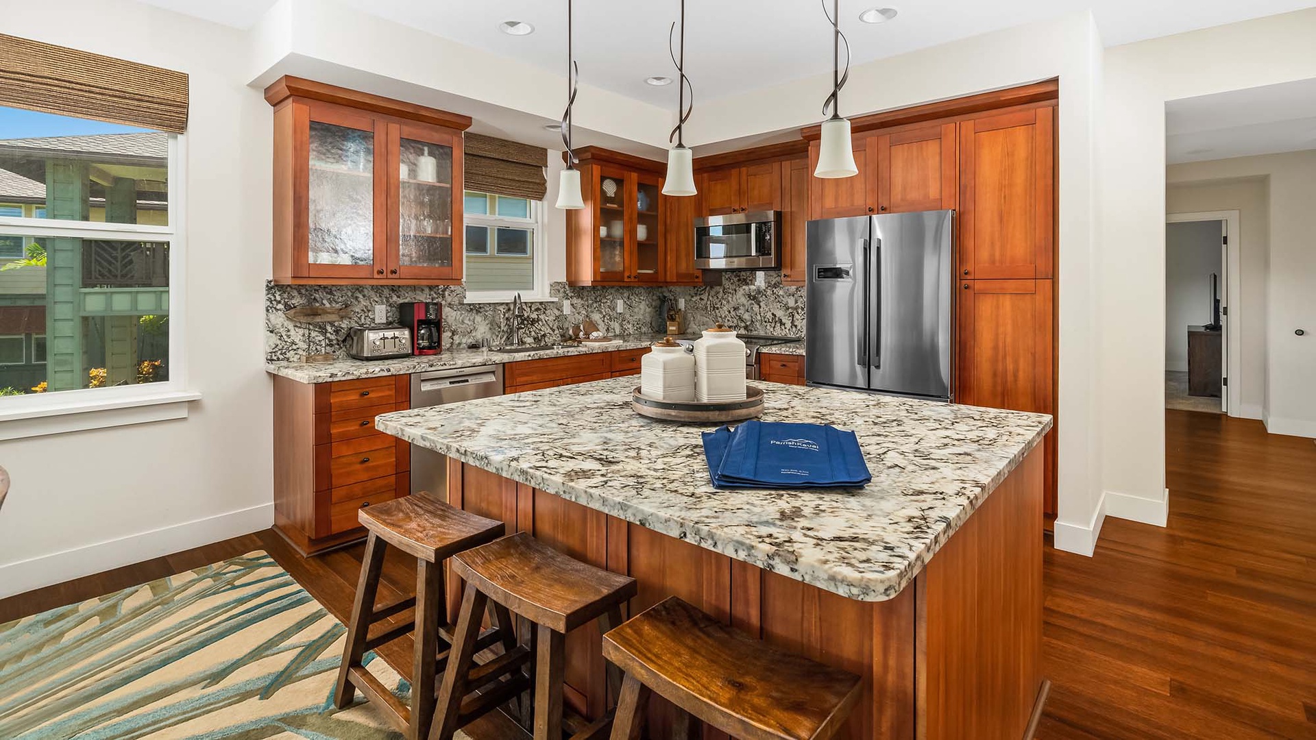 Pili Mai Resort at Poipu #13L - Fullly Equipped Kitchen - Parrish Kauai