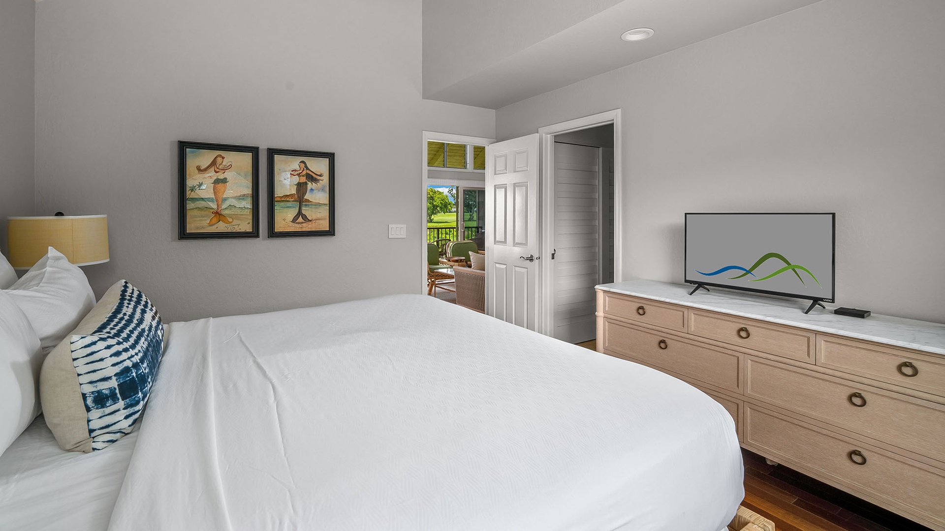 Pali Ke Kua #227 - Master Bedroom Suite - Parrish Kauai