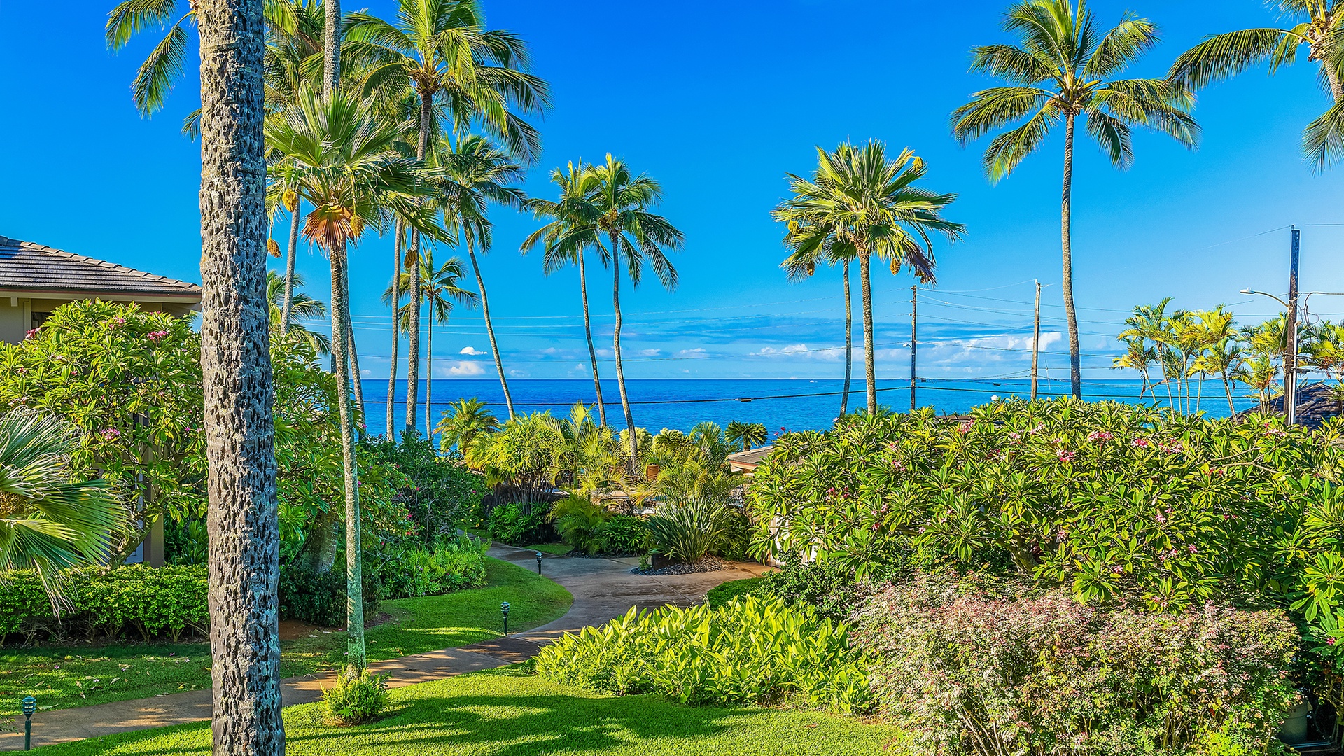 Nihi Kai Villas at Poipu #401 - Ocean View from Lanai - Parrish Kauai