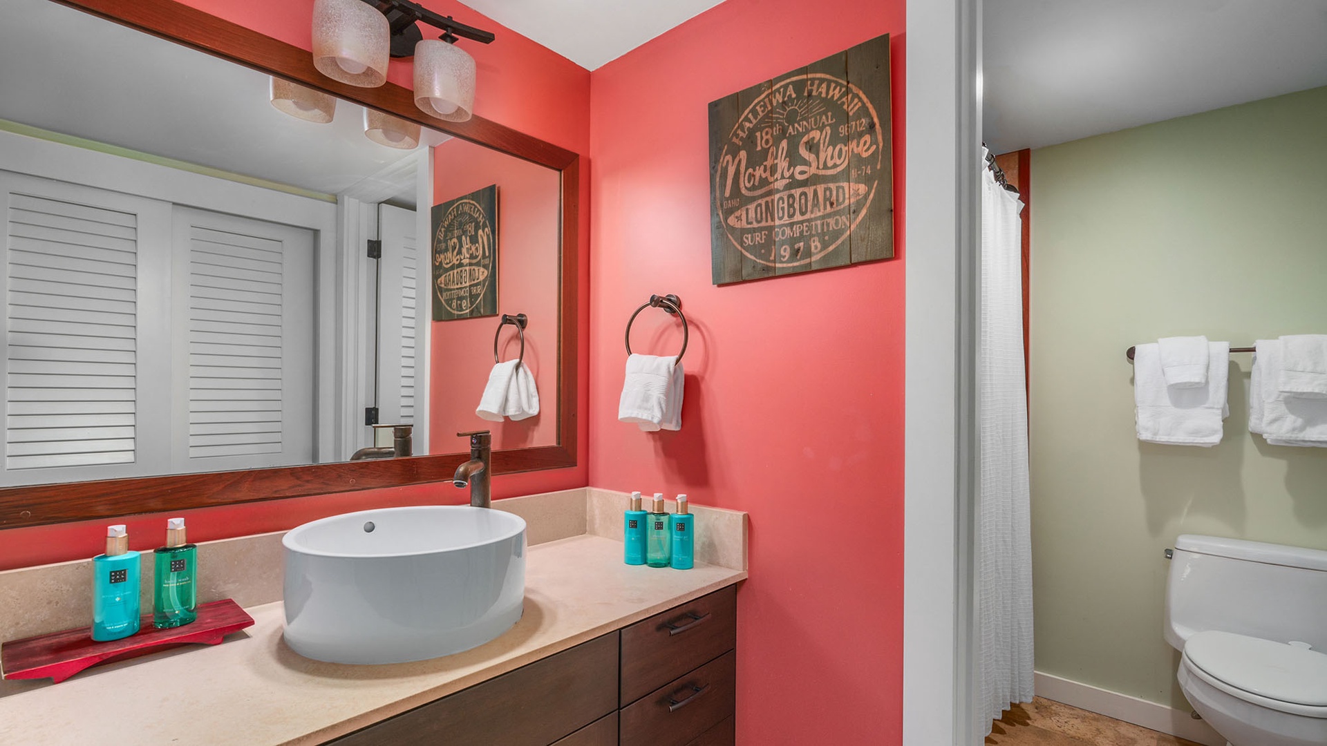 Hanalei Bay Resort #9222 - Primary Bedroom Suite Bath - Parrish Kauai