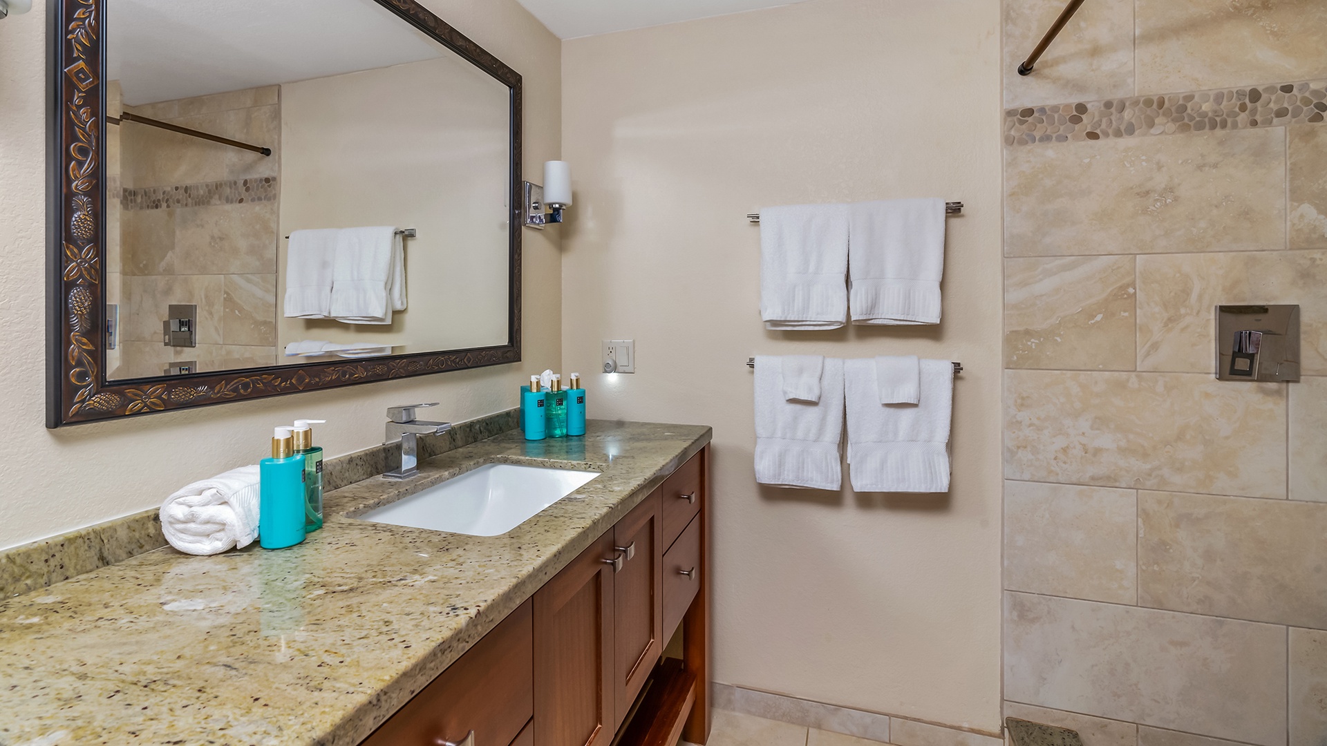 Nihi Kai Villas at Poipu #505 - Guest Bedroom Suite Bath - Parrish Kauai